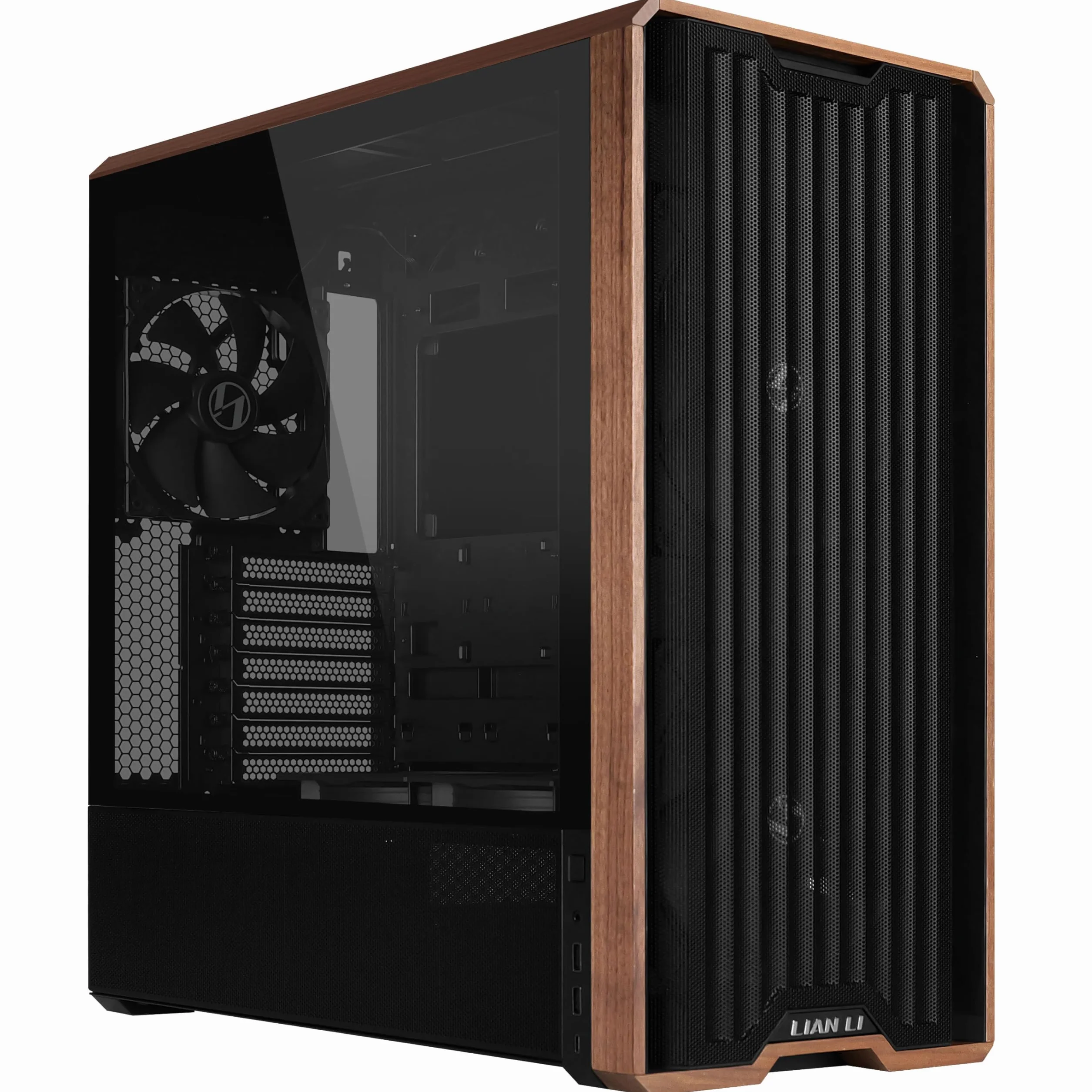 Lian Li Lancool 217 PC-Gehäuse MidI-Tower ATX Tempered Glass Schwarz