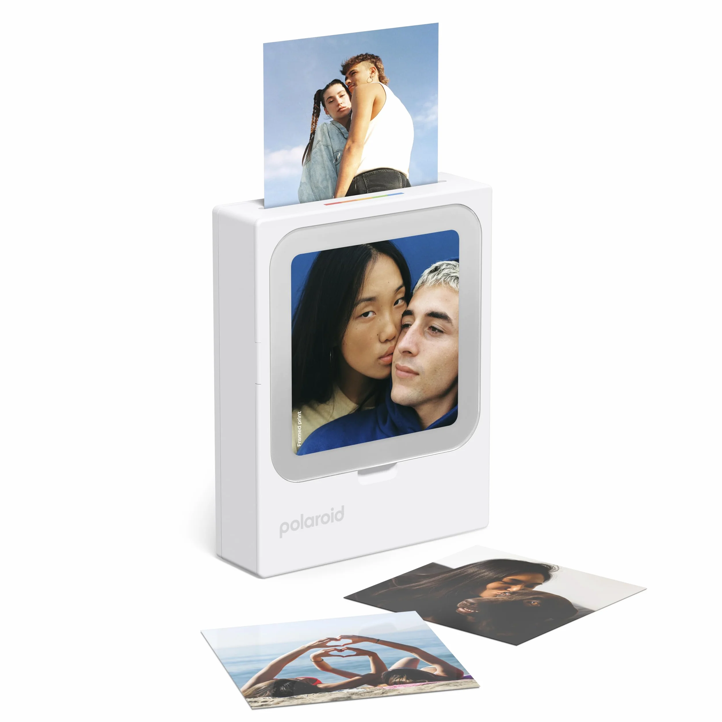 Polaroid Hi-Print 3x3 Imprimante Photo Bluetooth de Poche Blanche 60 Feuilles