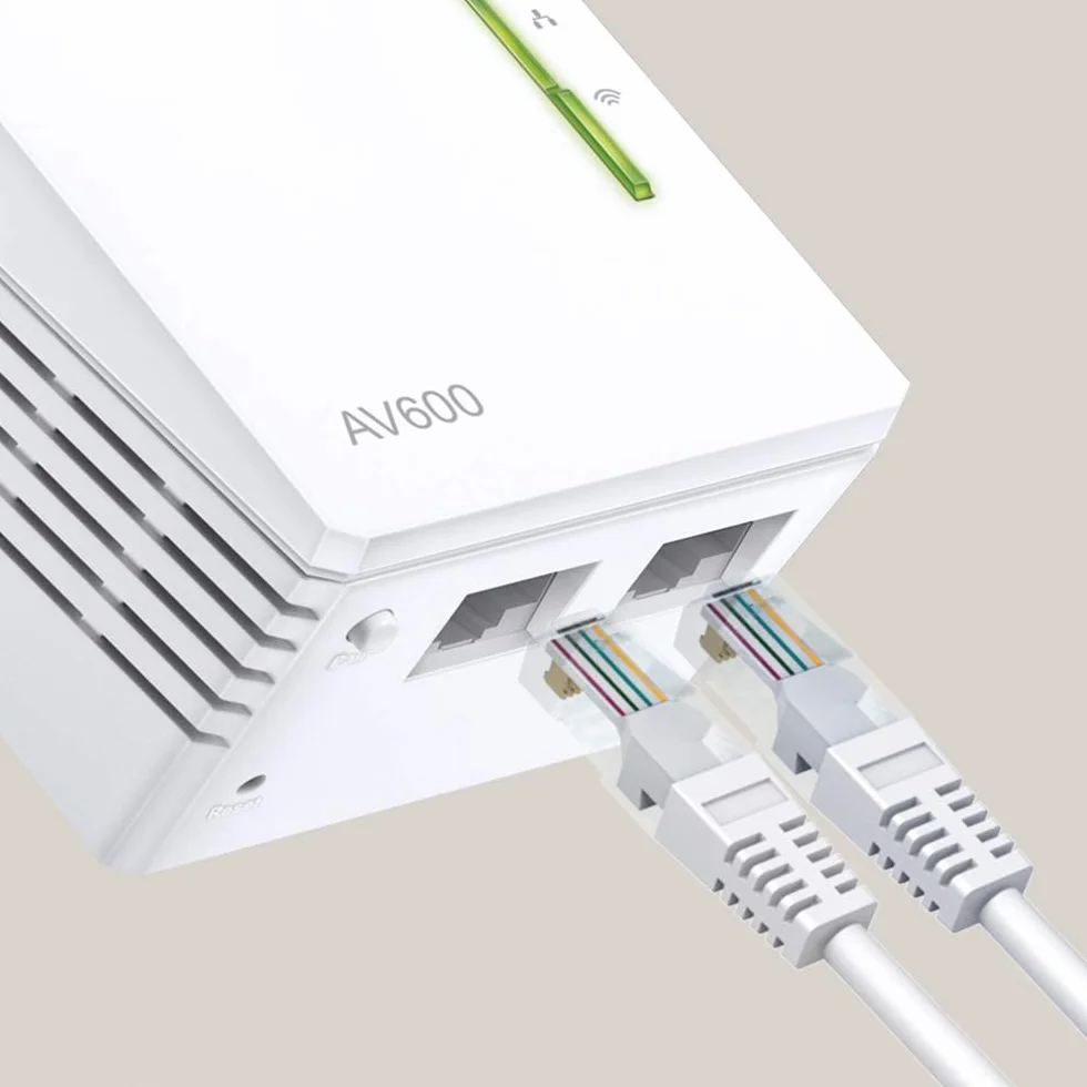 TP-Link TL-WPA4220T KIT CPL 600 Mbps 2 Ports Ethernet 1 CPL Filaire 2 CPL Wi-Fi