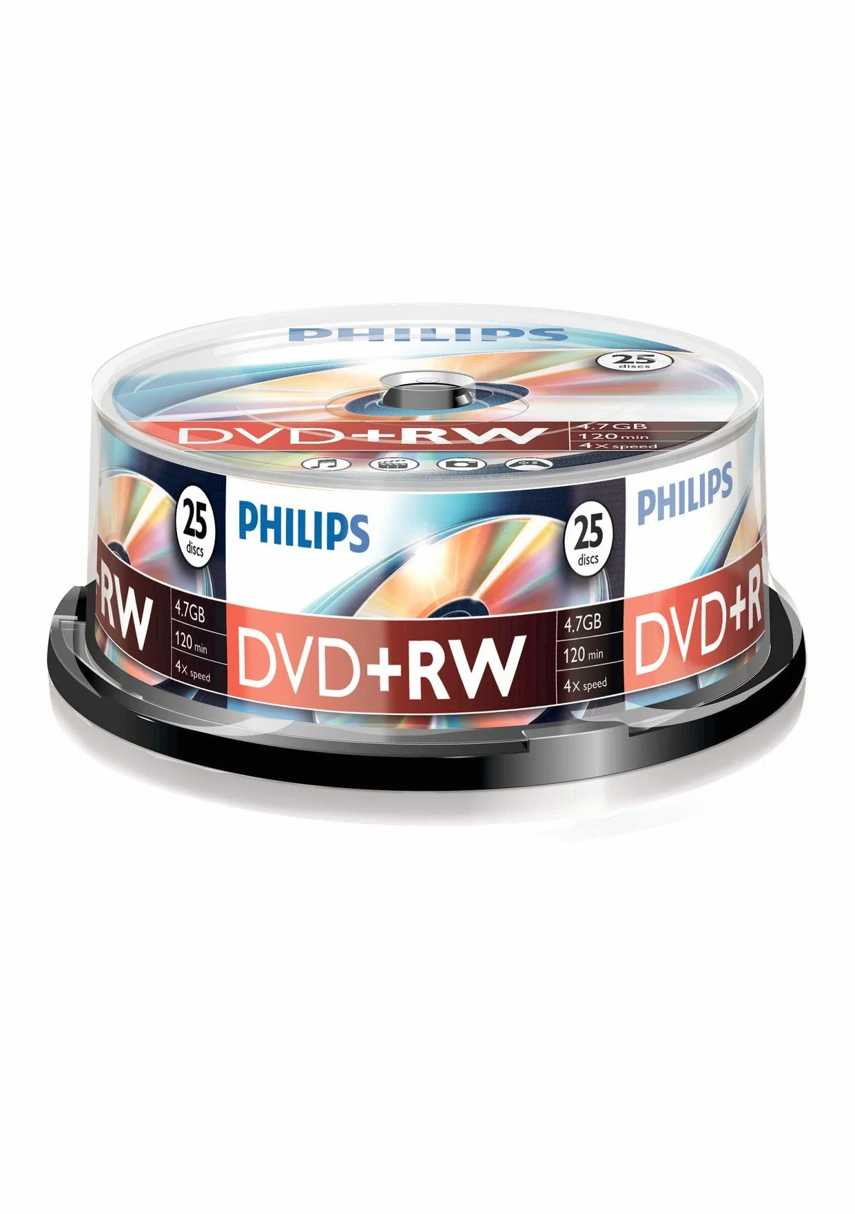 Philips DVD+RW 4,7GB 4x 1 szt.