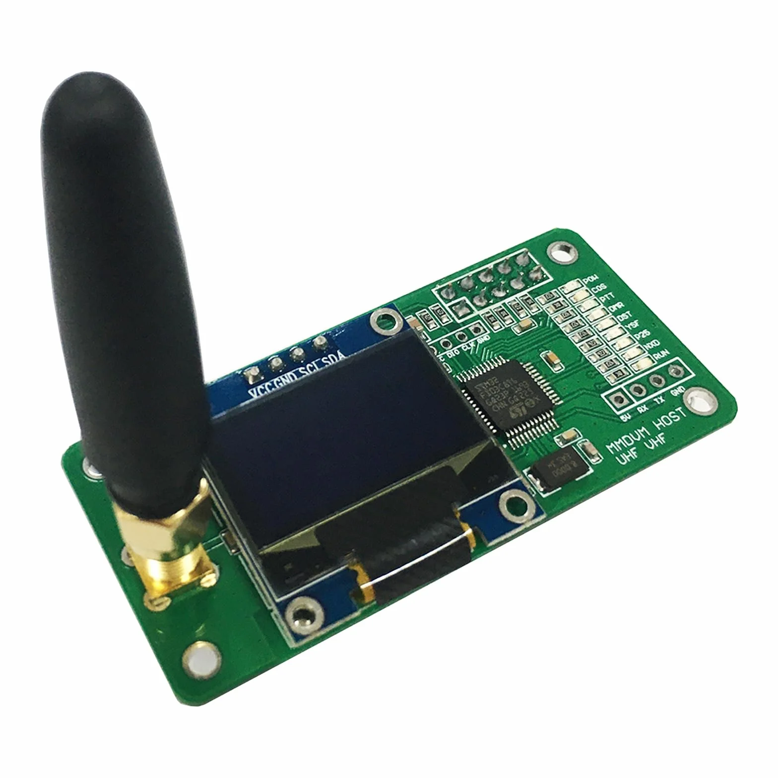 MMDVM Hotspot Hat Board DMR YSF Dstar Raspberry Pi Zero W Pi 1 2 3b Digital Voice Modem UHF OLED