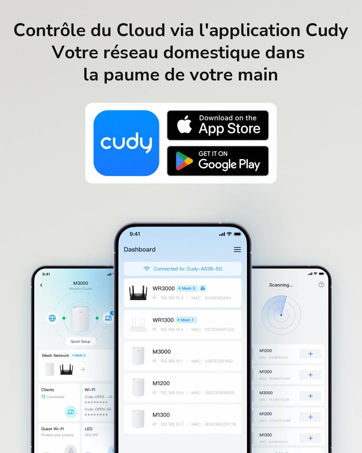 Cudy LT300 Routeur WiFi 4G LTE 300 Mbps USB-C MU-MIMO OpenVPN WireGuard