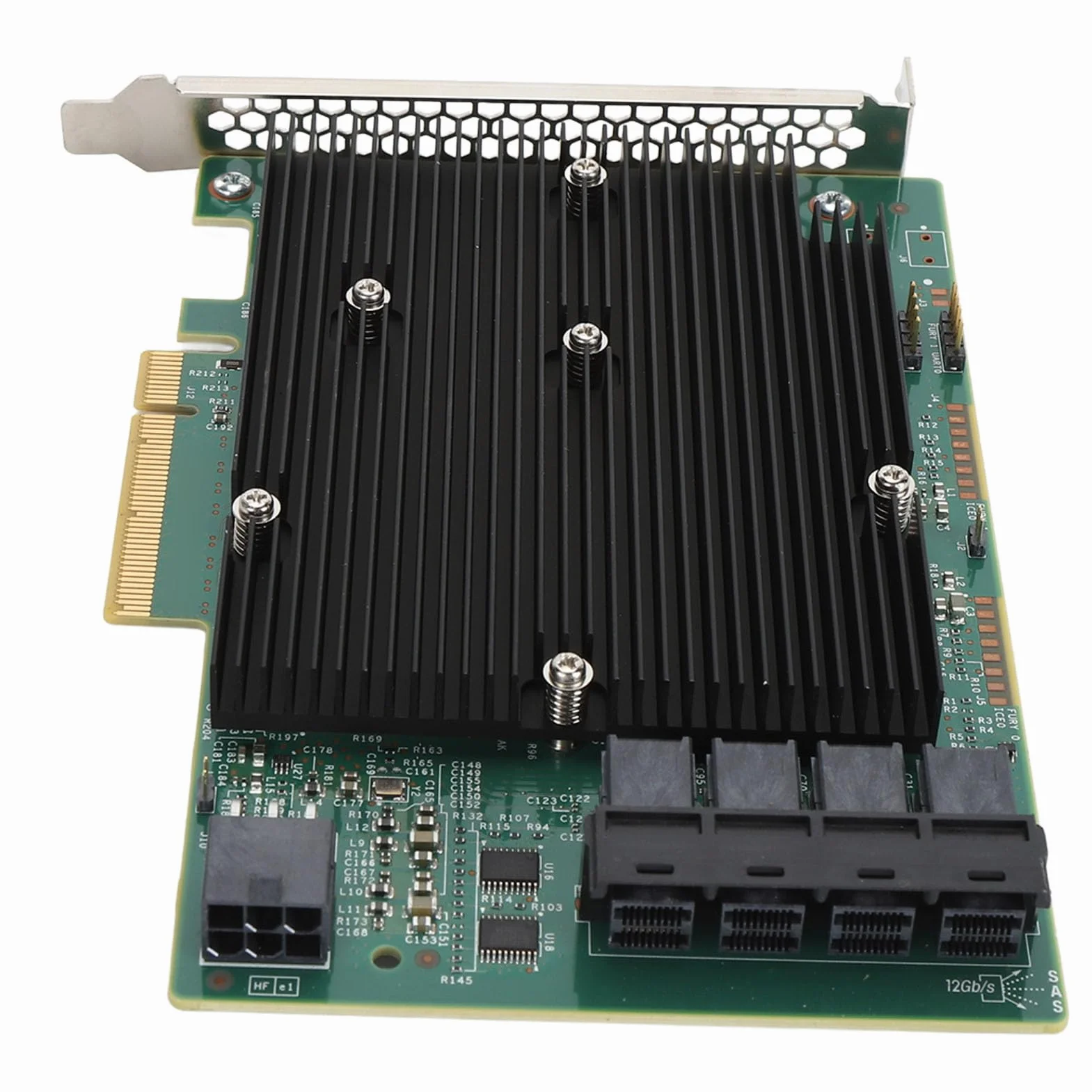 LSI 9300 16i Carte HBA 12 Gbps 16 Port SAS PCIe Contrôleur pour Serveurs