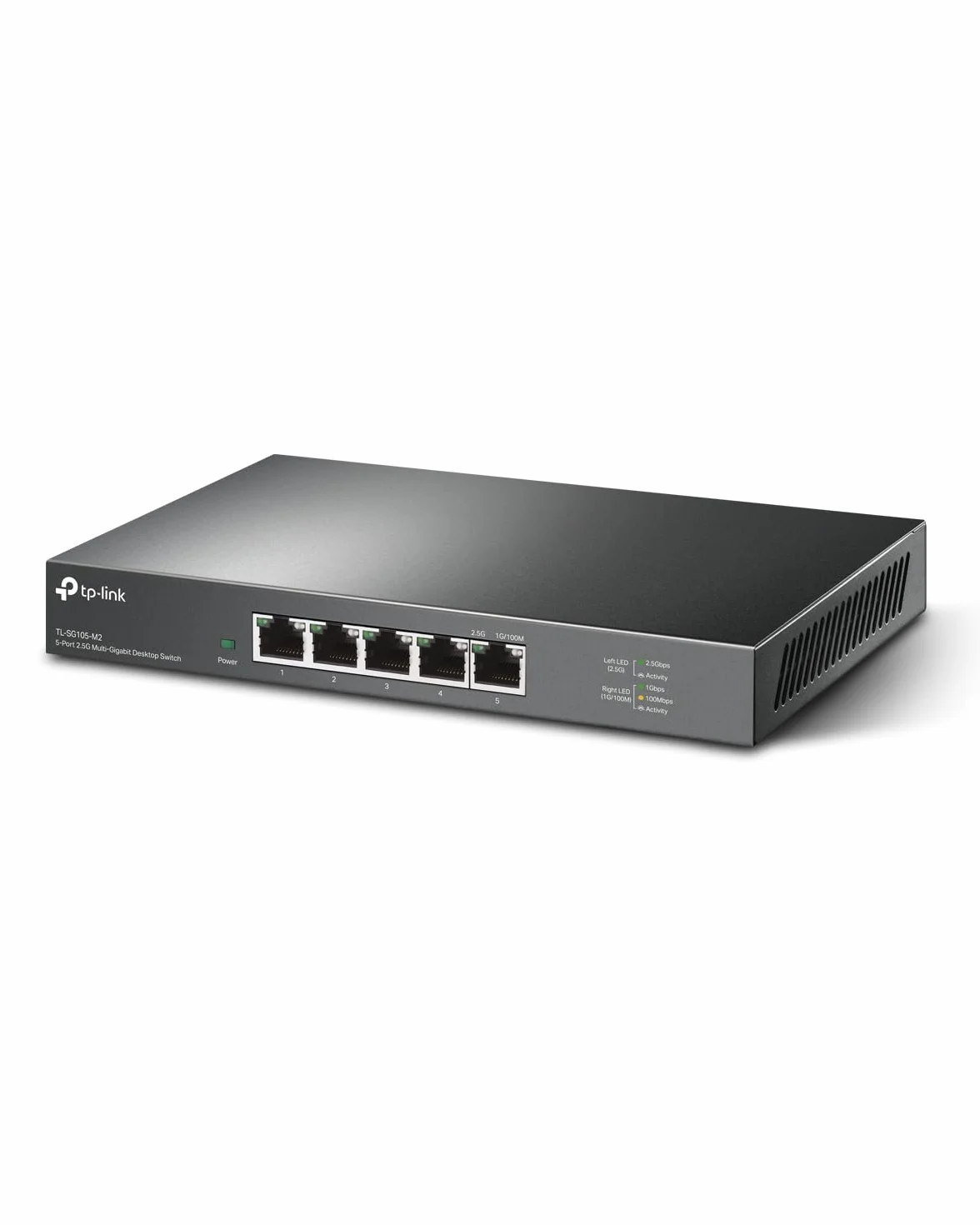 TP-Link Switch 2.5 Gigabit 5 Ports Métal Silencieux TL-SG105-M2