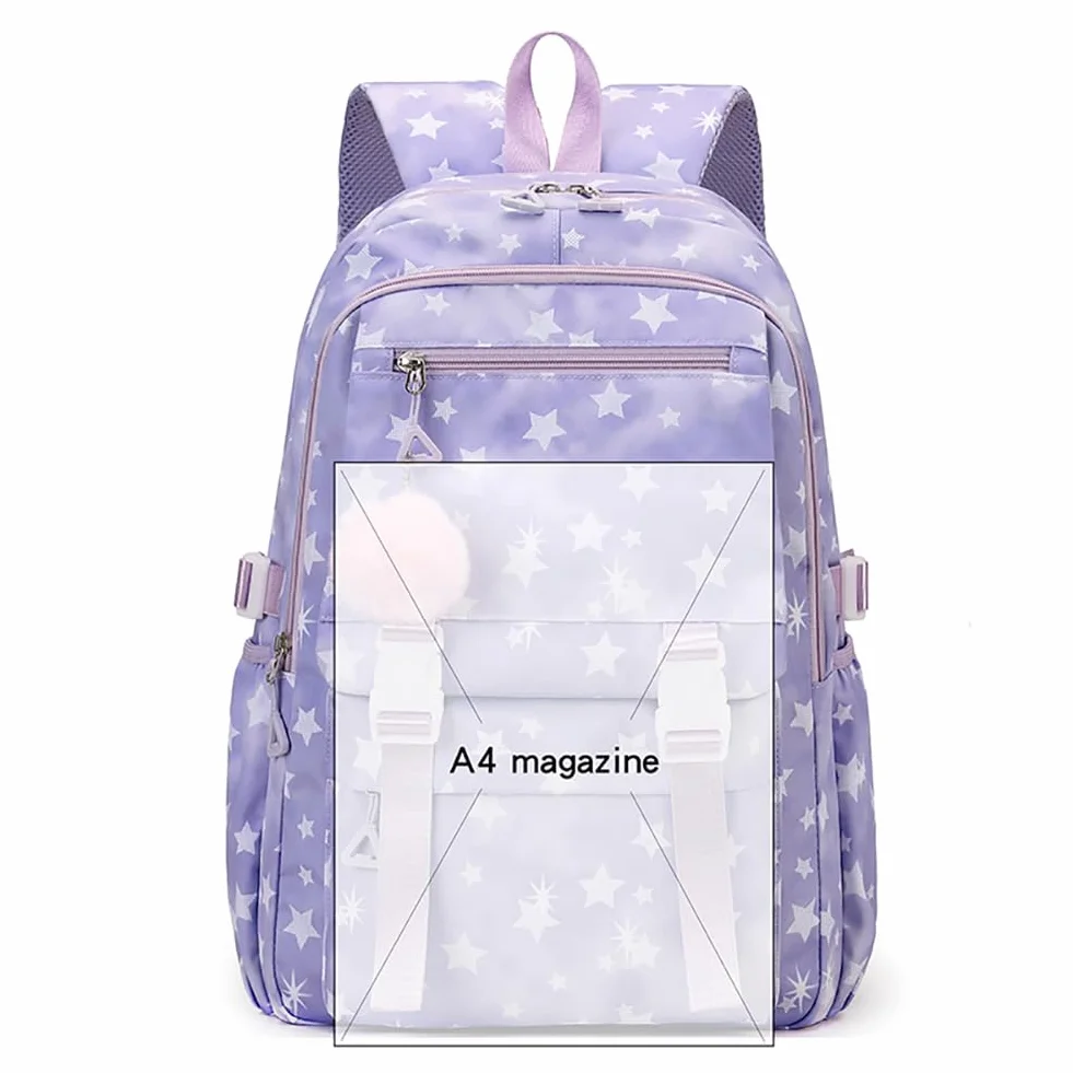 K-POP Sac à Dos pour Filles 15,6 Pouces Ordinateur Portable Décontracté