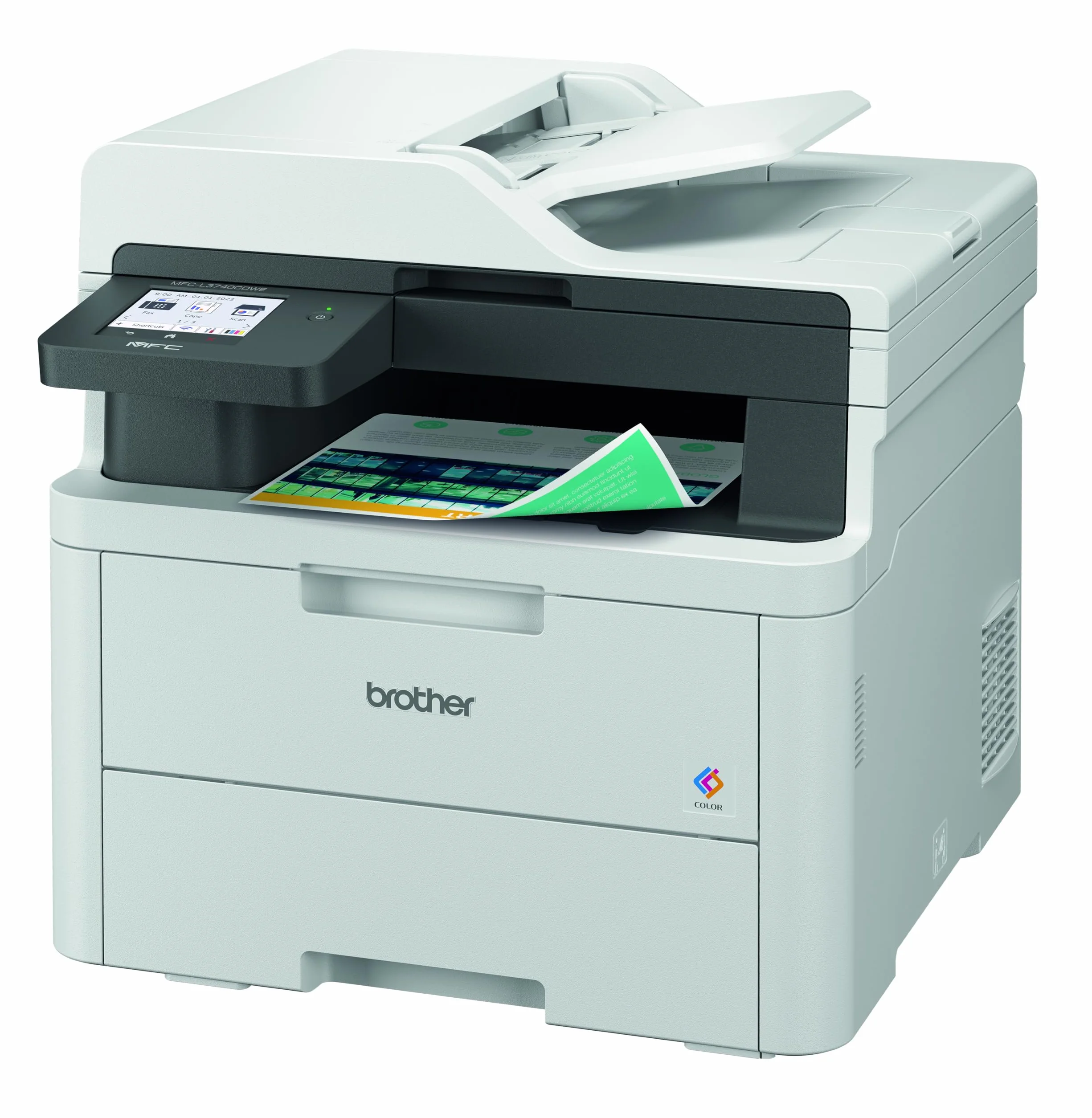 Brother MFC-L3740CDW Imprimante Multifonction Couleur 4 en 1 Wi-Fi LAN Recto Verso