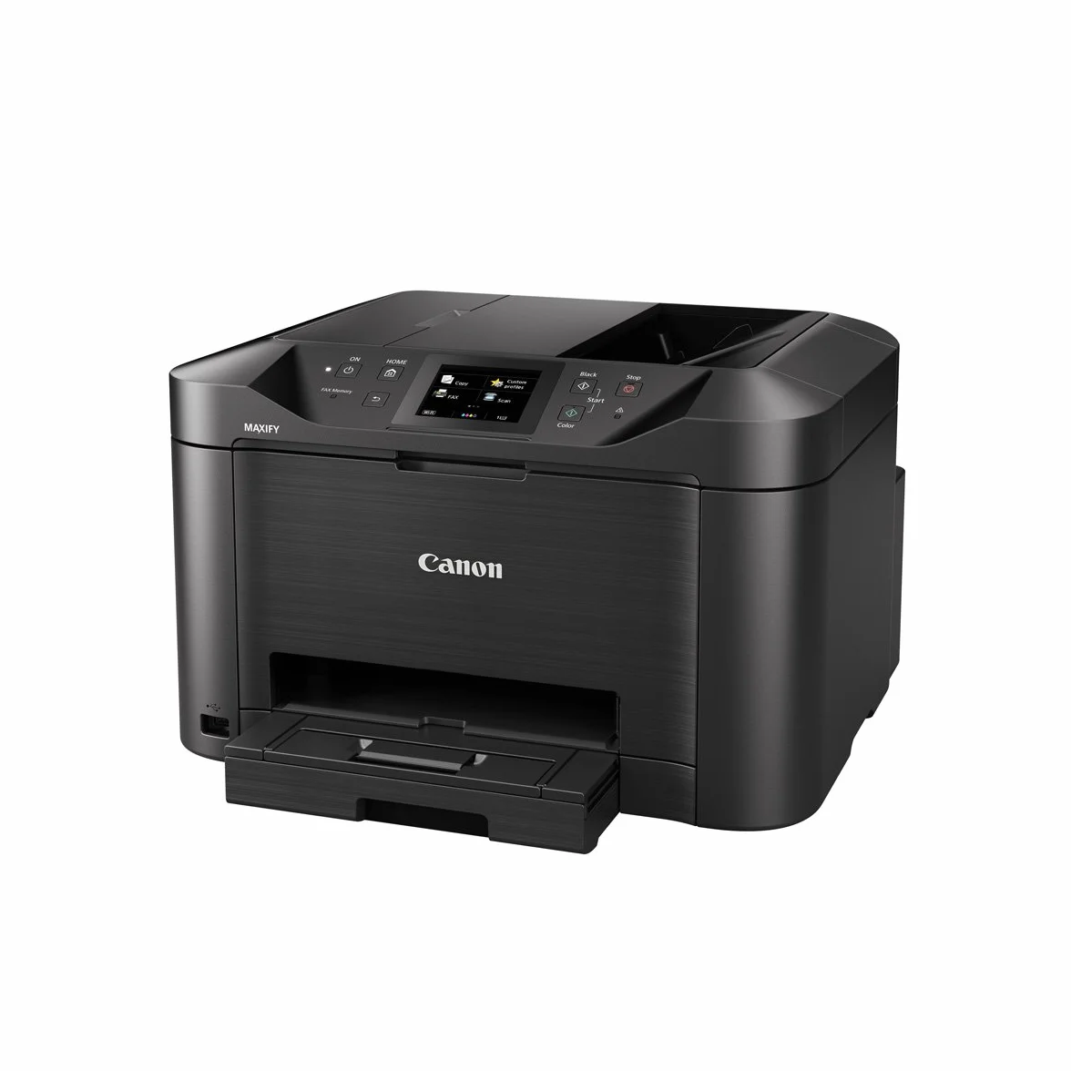 Canon Maxify MB5150 Imprimante Multifonction Jet d'encre 24 ipm Noir et Blanc 15,5 ipm Couleur 600 x 1200 dpi Noir/Anthracite
