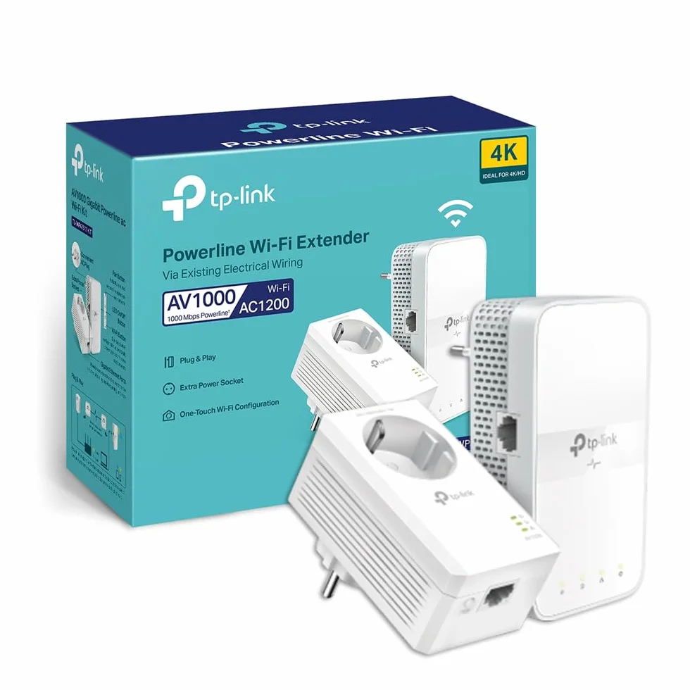 TP-Link TL-WPA7617 Kit CPL WiFi AV1000 AC1200 Gigabit EasyMesh