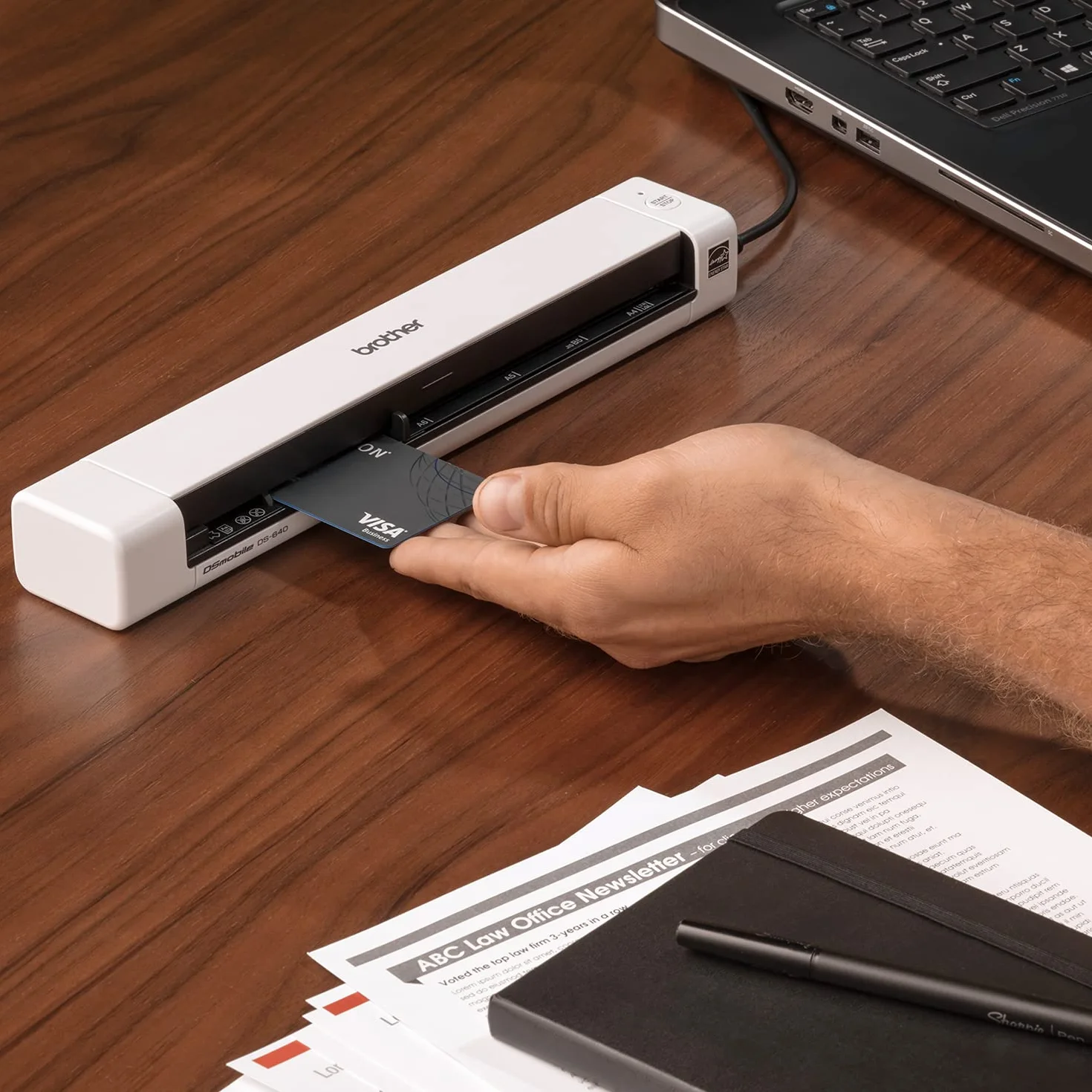Brother RDS-640 Scanner de documents mobile compact renouvelé
