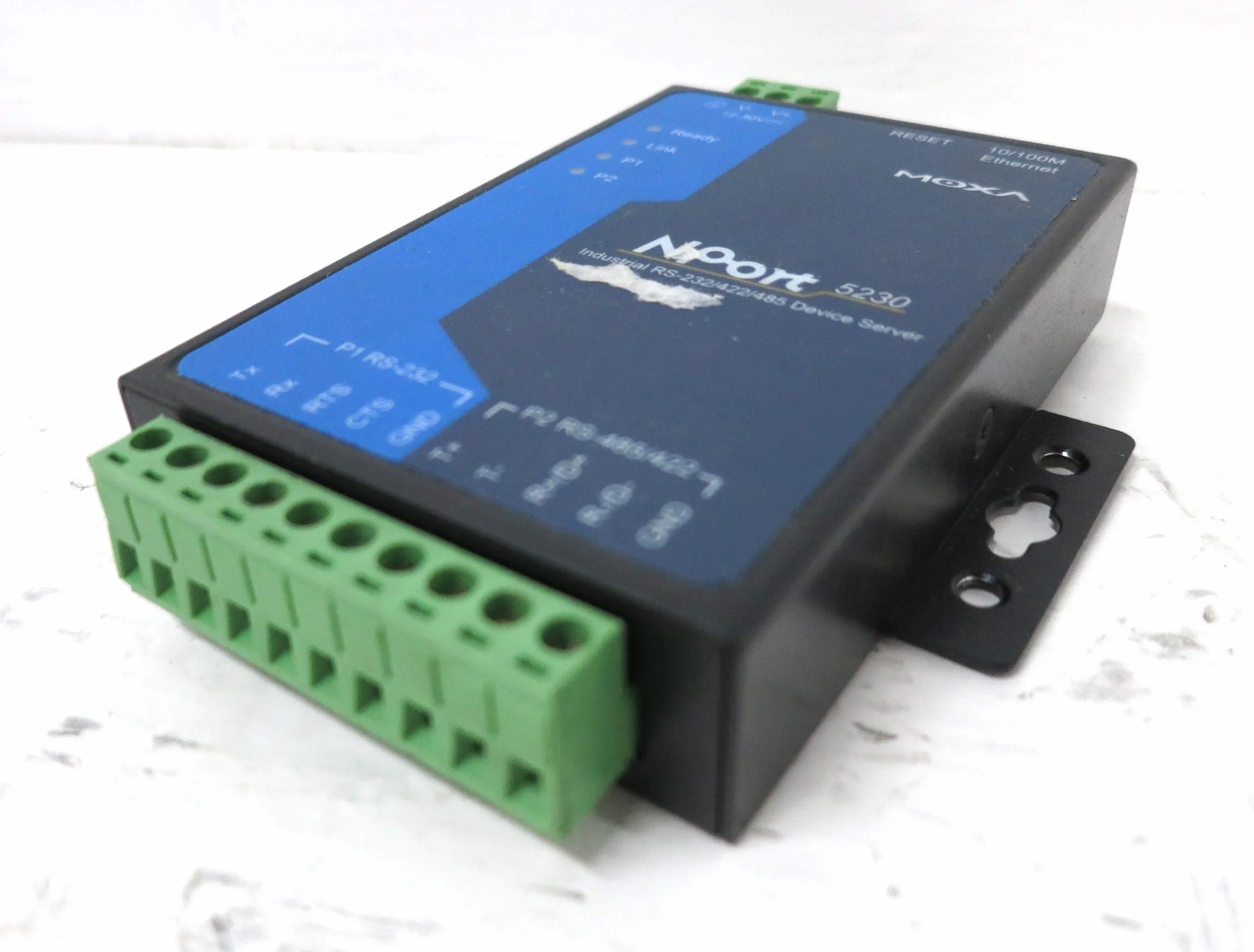 Moxa NPort 5230 serveur série RS-232 RS-422 RS-485 12-48 V SNMP v1 IP TCP UDP
