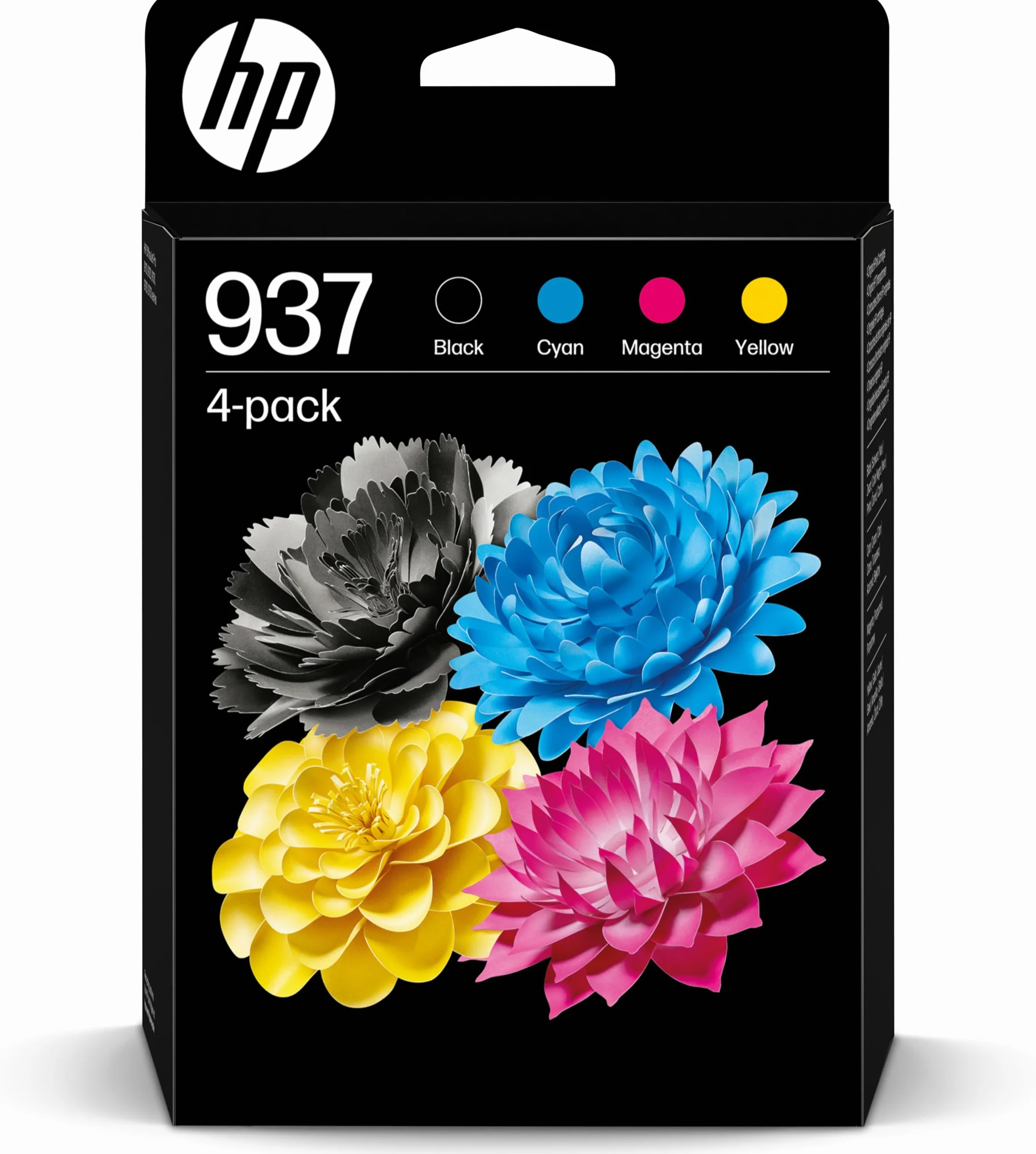 HP 937 Cartouches d’Encre CMJN Pack de 4 Authentiques