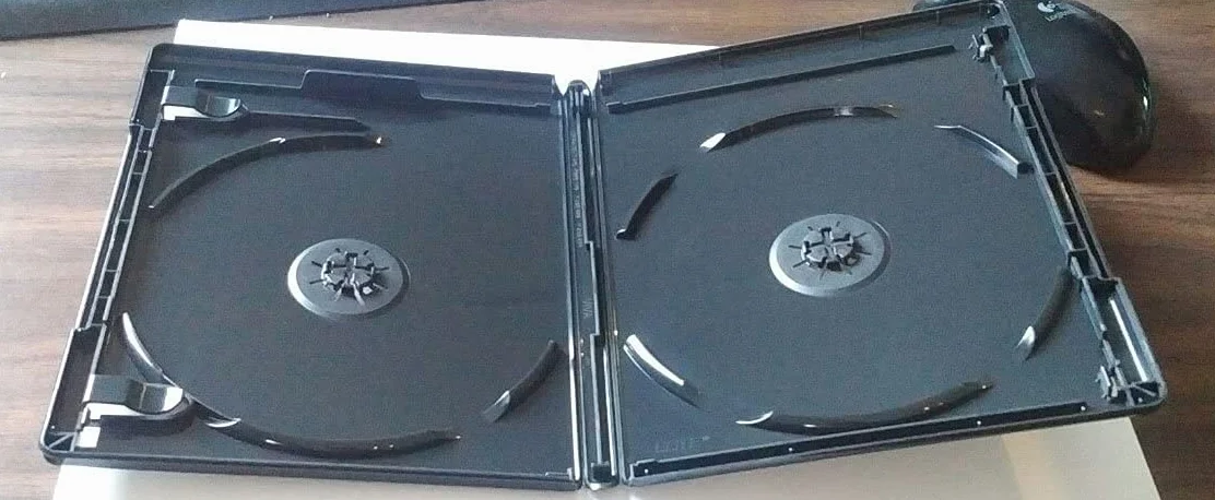 Viva Elite Lot 28 boîtiers rechange disques Blu-ray 4K Ultra HD Noir