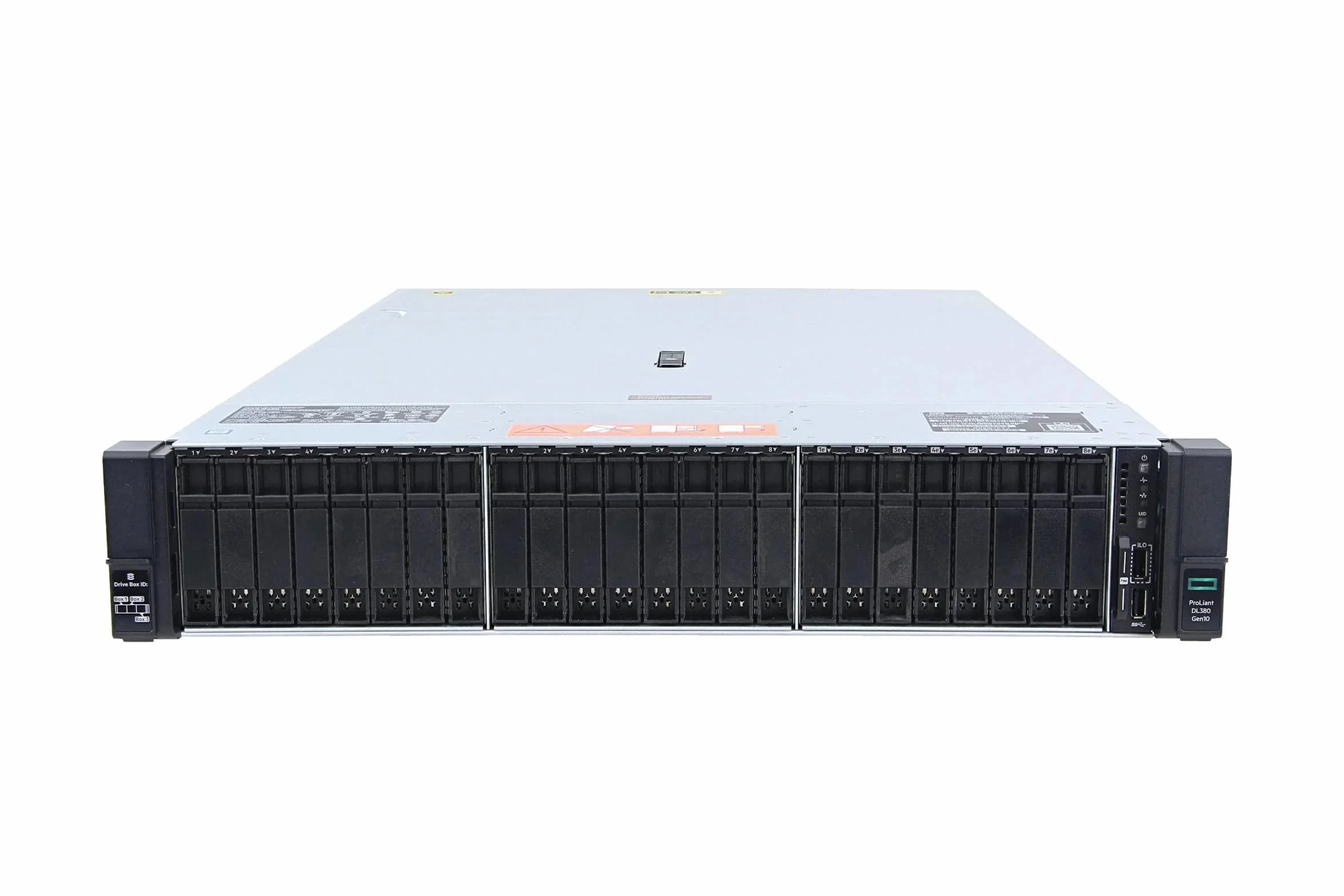 Serveur PROLIANT DL380 G10 SFF 2U 18 emplacements 2 x Intel Xeon Gold 6138 128 Go DDR4 4x960 Go SSD Ctrl Raid 100i 4xLAN1000 2x495W Windows Server 2022 Standard Reconditionné