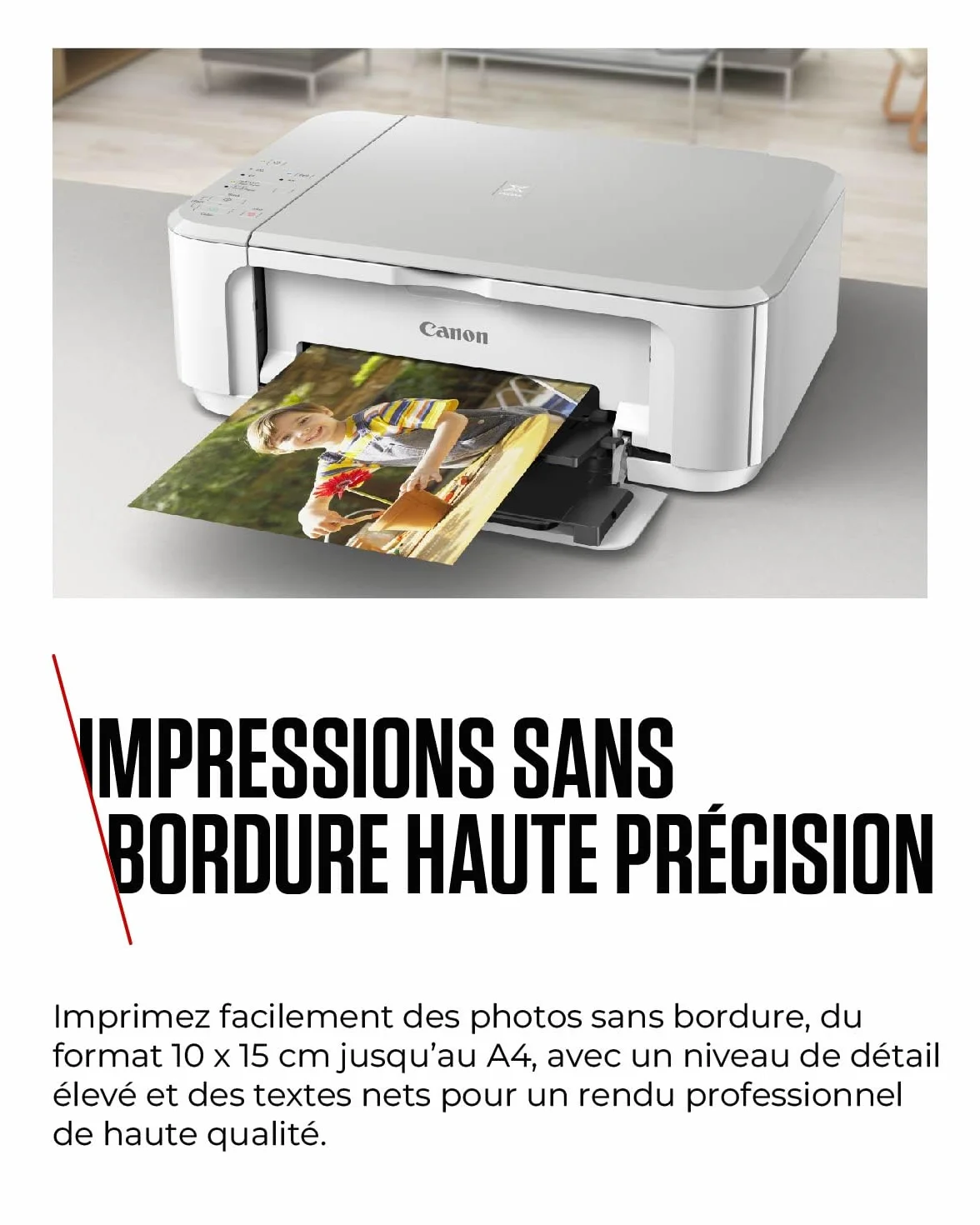 Canon PIXMA MG3650S Imprimante Tout-en-Un sans Fil pour la Maison