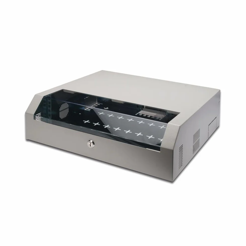 Digitus DN-19 04U-PB étagère 3U Rack monté sur Le Mur Gris