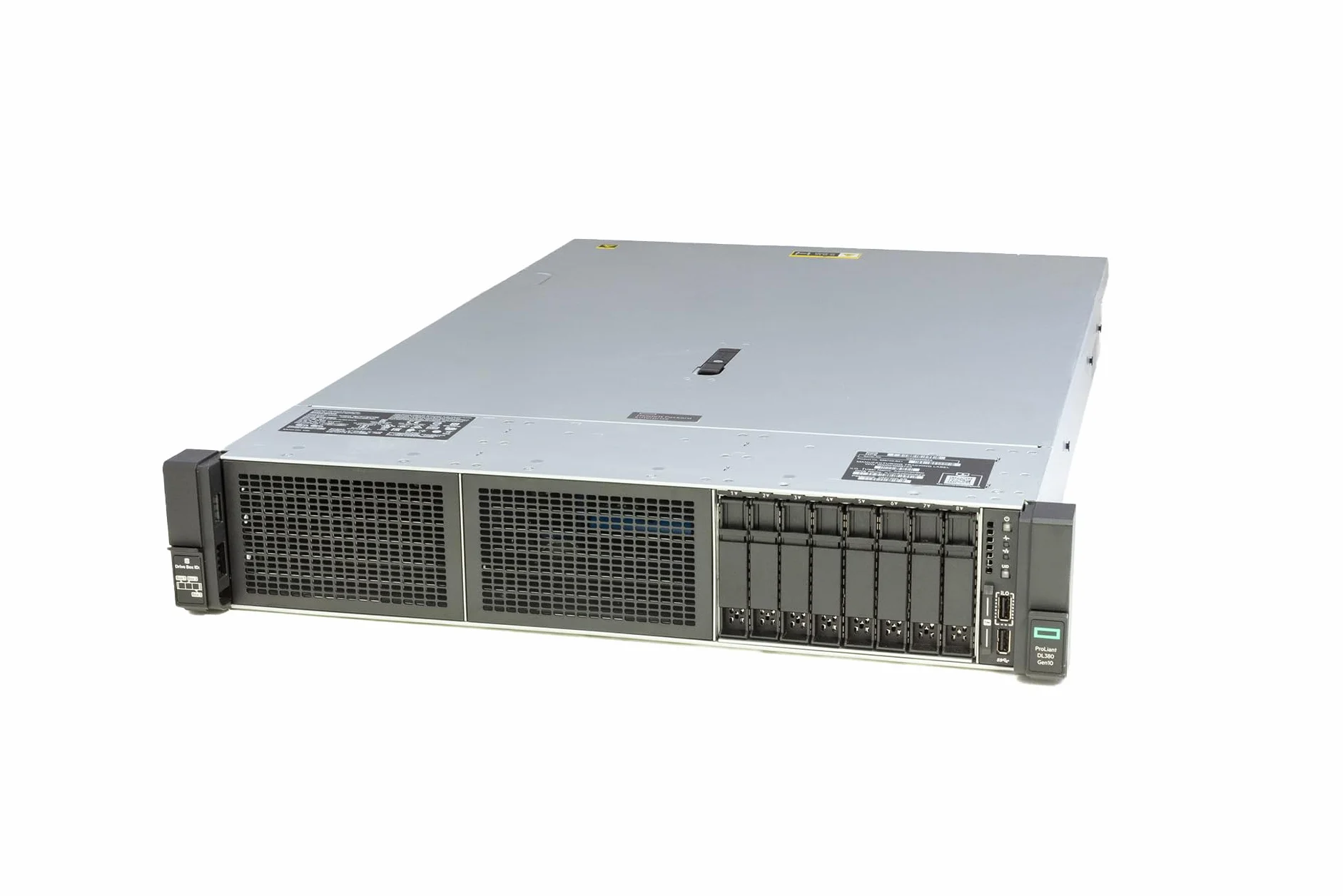 Serveur PROLIANT DL380 G10 SFF 2U 18 emplacements 2 x Intel Xeon Gold 6138 128 Go DDR4 4x960 Go SSD Ctrl Raid 100i 4xLAN1000 2x495W Windows Server 2022 Standard Reconditionné