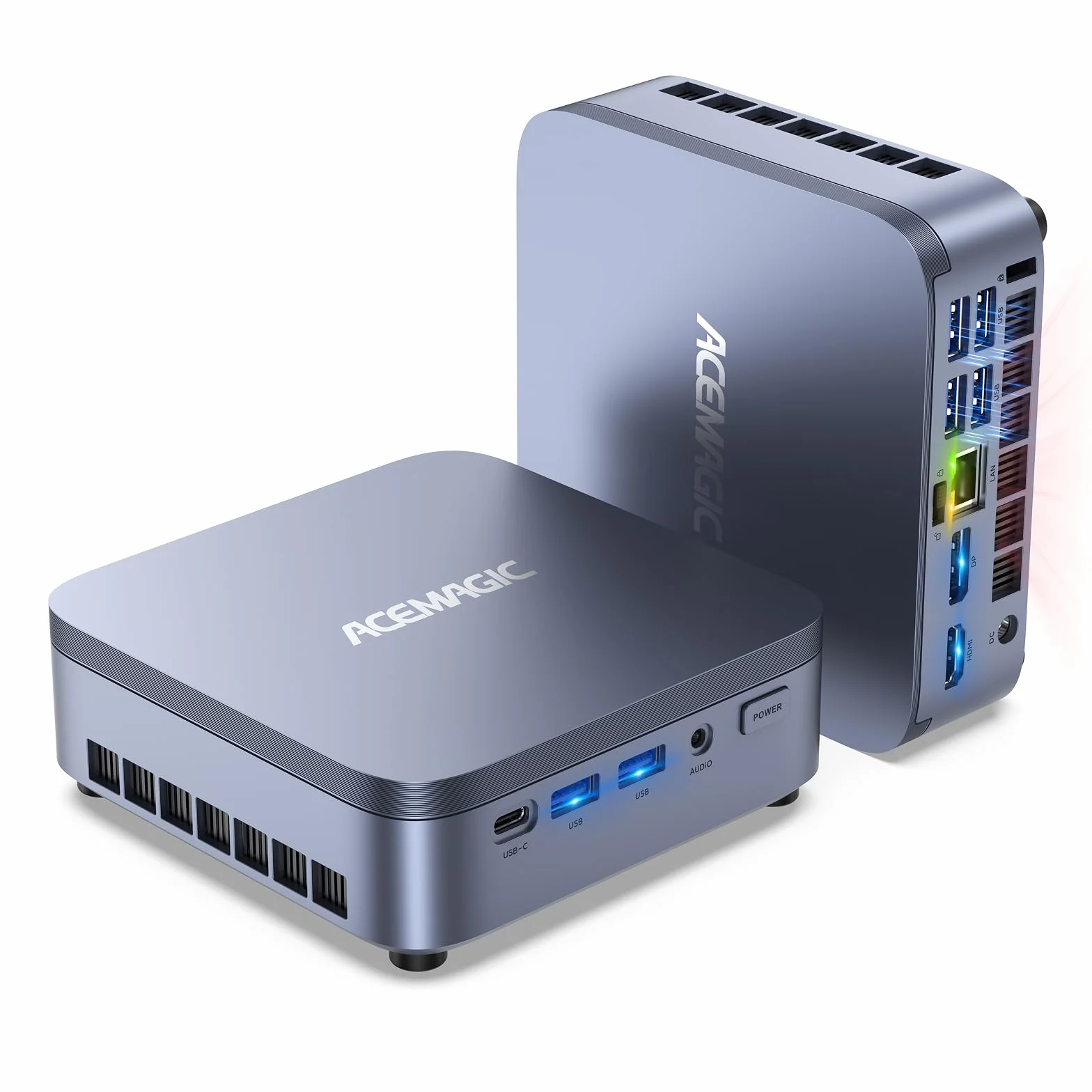 ACEMAGIC Matrix M5 Mini PC Intel Core i7-14650HX 32 Go DDR4 1 To NVMe SSD Triple Affichage 4K WiFi 6E Bluetooth 5.2 Windows 11 Pro