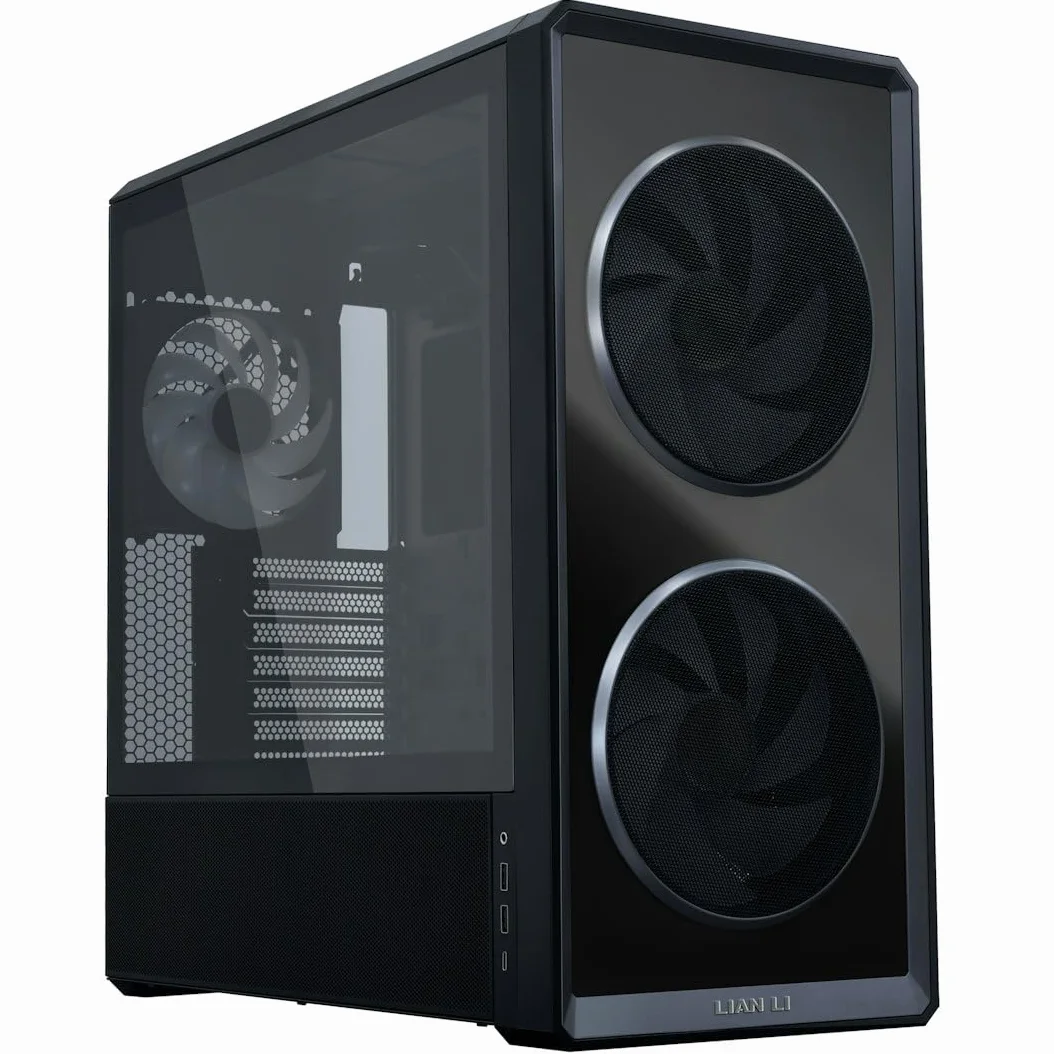 Lian Li LANCOOL 217 INF PC-Gehäuse Midi-Tower Tempered Glass RGB schwarz