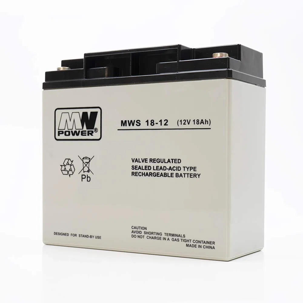 PNI PNI-ACC1812 MW 18-12S Bateria Gel 12V 18Ah Szary/Czarny