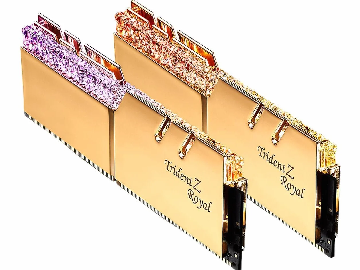 G.Skill Trident Z Royal F4-3600C18D-16GTRG 16 Go (2 x 8 Go) DDR4 3600 MHz Module de mémoire