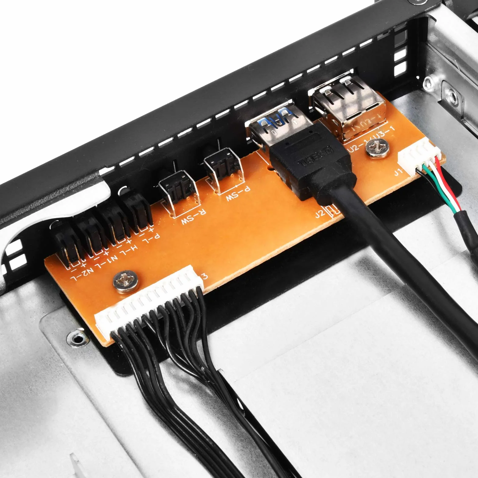 SilverStone SST-RM21-308 Châssis serveur rack 2U 8x SAS SATA mini-SAS SFF-8087 6 Gb/s