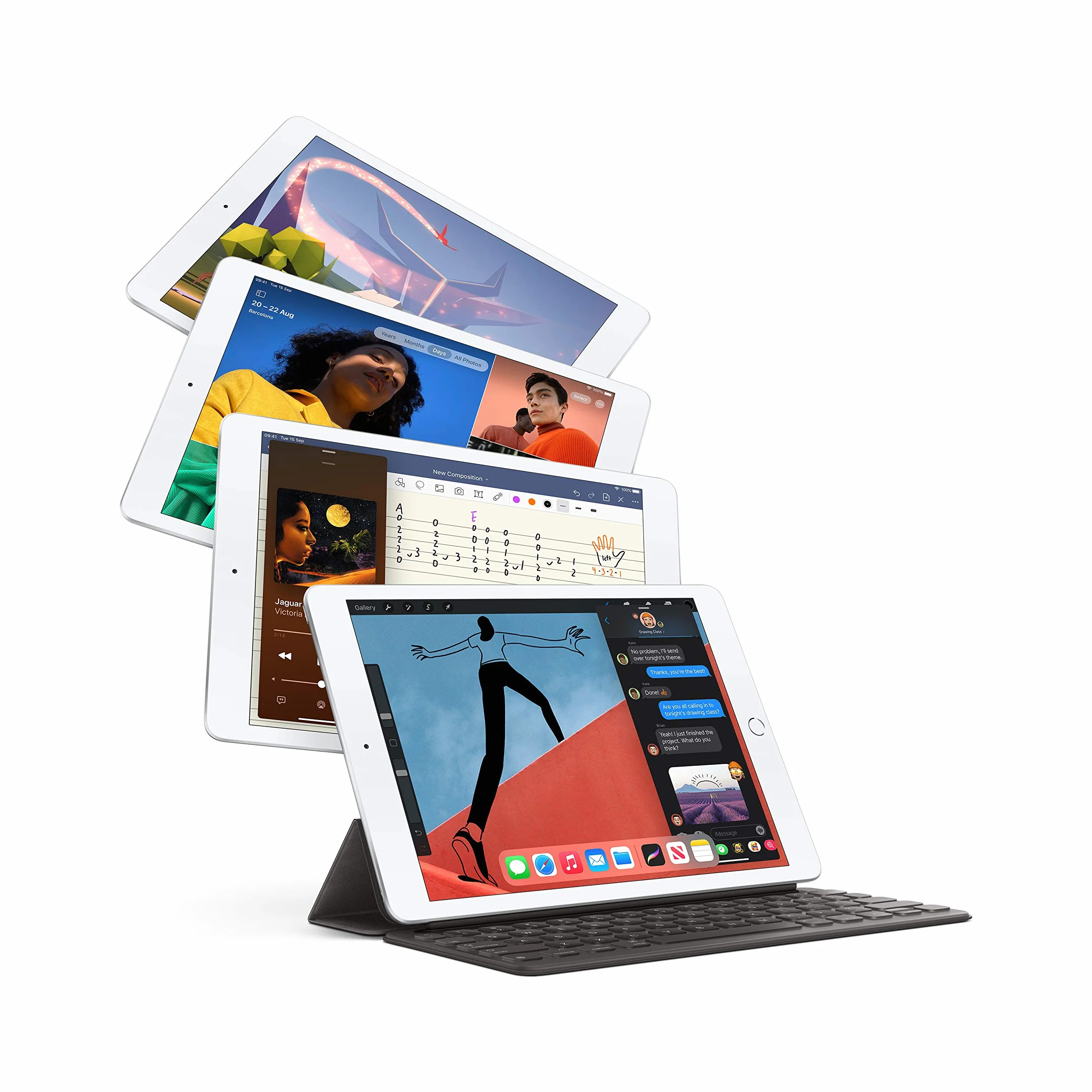 Apple iPad 10,2 pouces Wi-Fi 32 Go Gris Sidéral Reconditionné