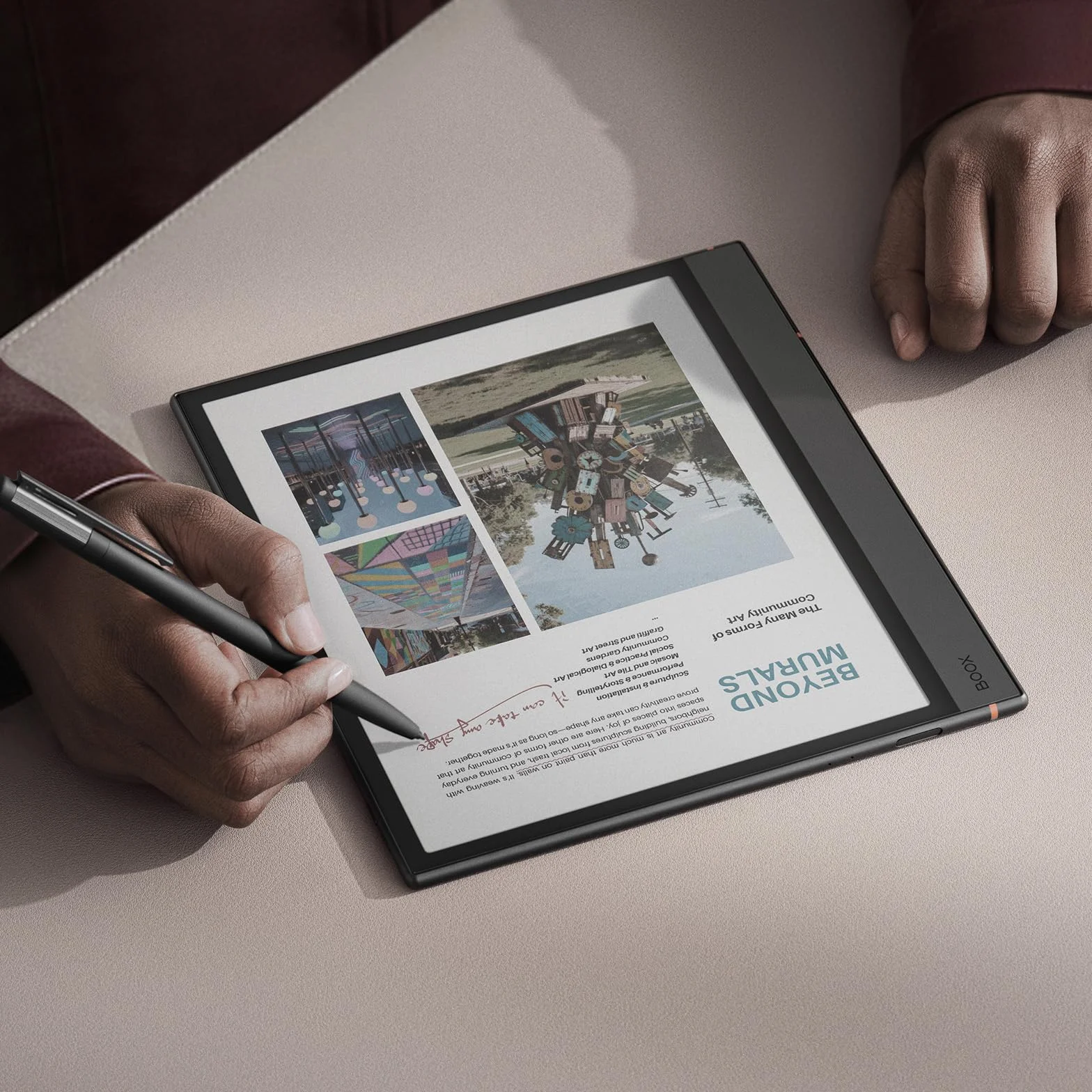 BOOX Note Air5 C Tablette ePapier 10,3" 64 Go Android 15 E-Ink Liseuse