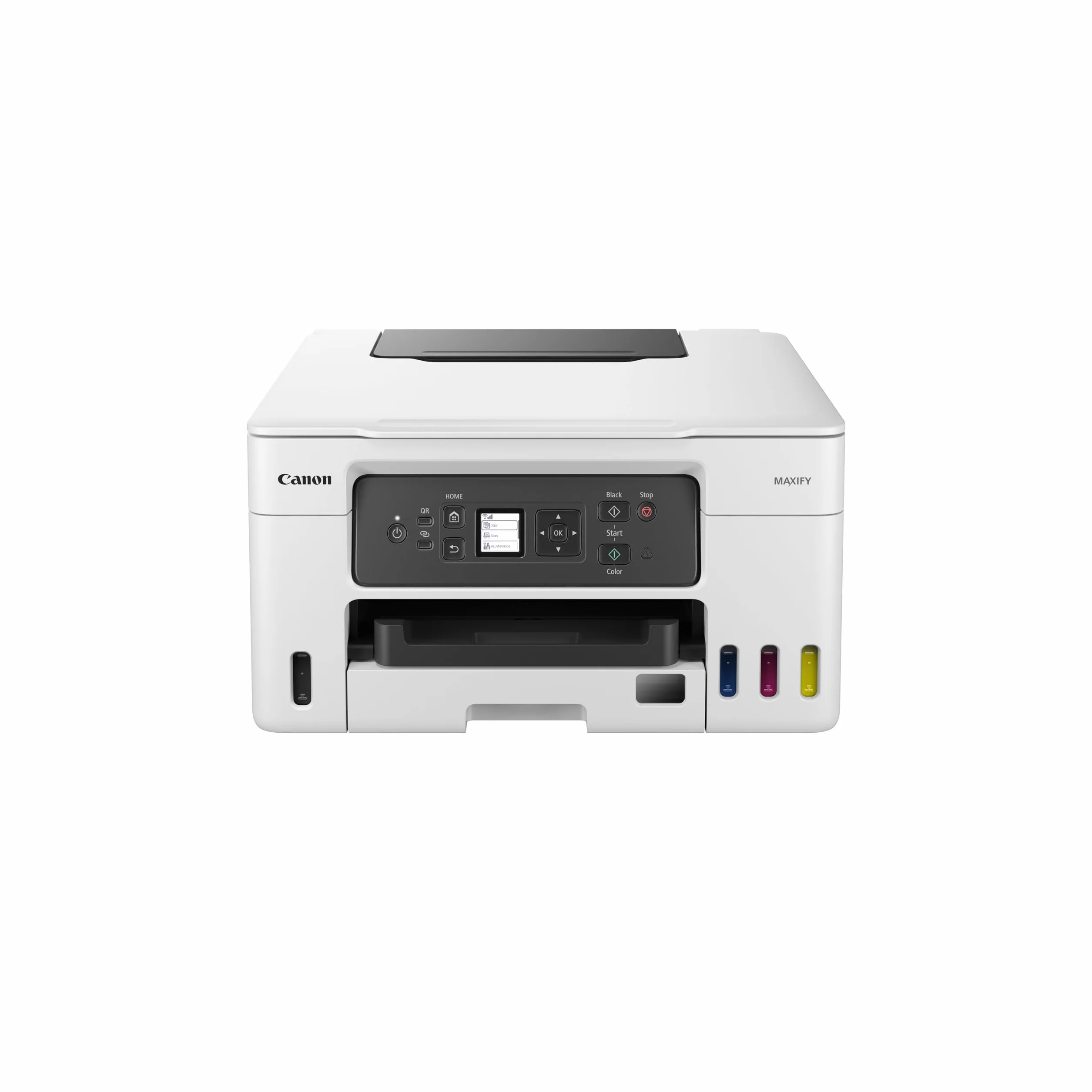 Canon MAXIFY GX3050 imprimante 3-en-1 bureautique jet d'encre réservoir rechargeable blanc