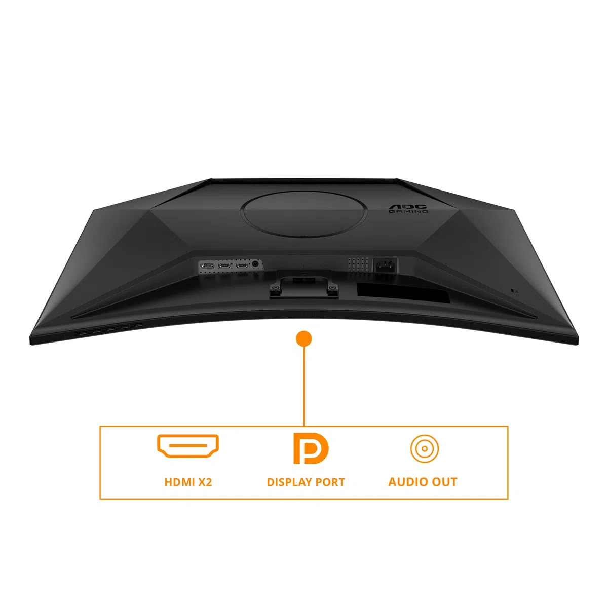 AOC Gaming Moniteur Incurvé, CQ32G4VE 32 Pouce 180Hz Fast VA Dalle, 1ms GtG, HDR10, FreeSync, (2560x1440 HDMI 2X 2.0 DP 1x 1.4) Noir