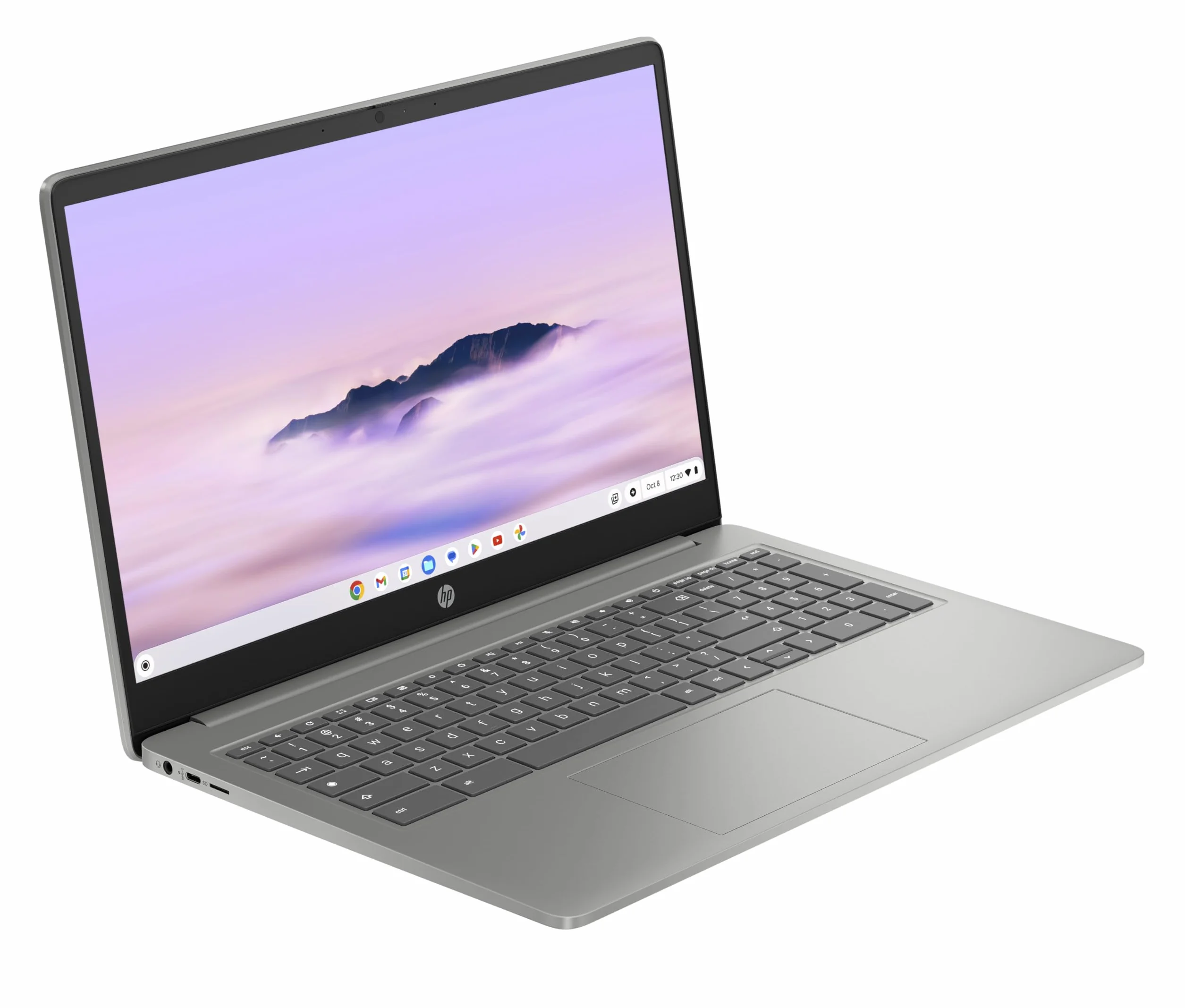 HP Chromebook 15a-nb0000sf Ordinateur Portable Intel Core i3 N305 8 Go RAM 256 Go UFS Écran 15.6" FHD IPS Antireflet Clavier AZERTY Argent