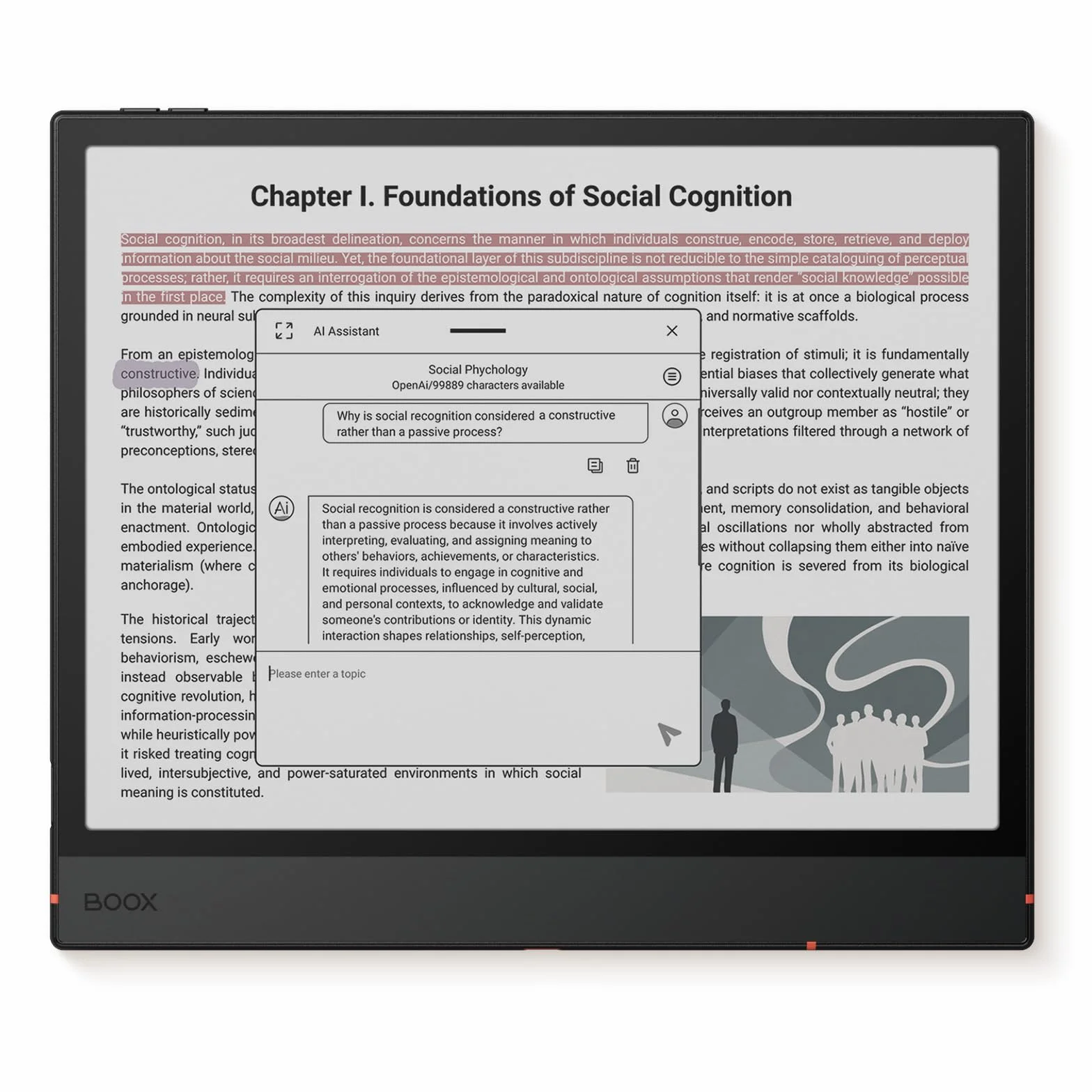 BOOX Note Air5 C Tablette ePapier 10,3" 64 Go Android 15 E-Ink Liseuse