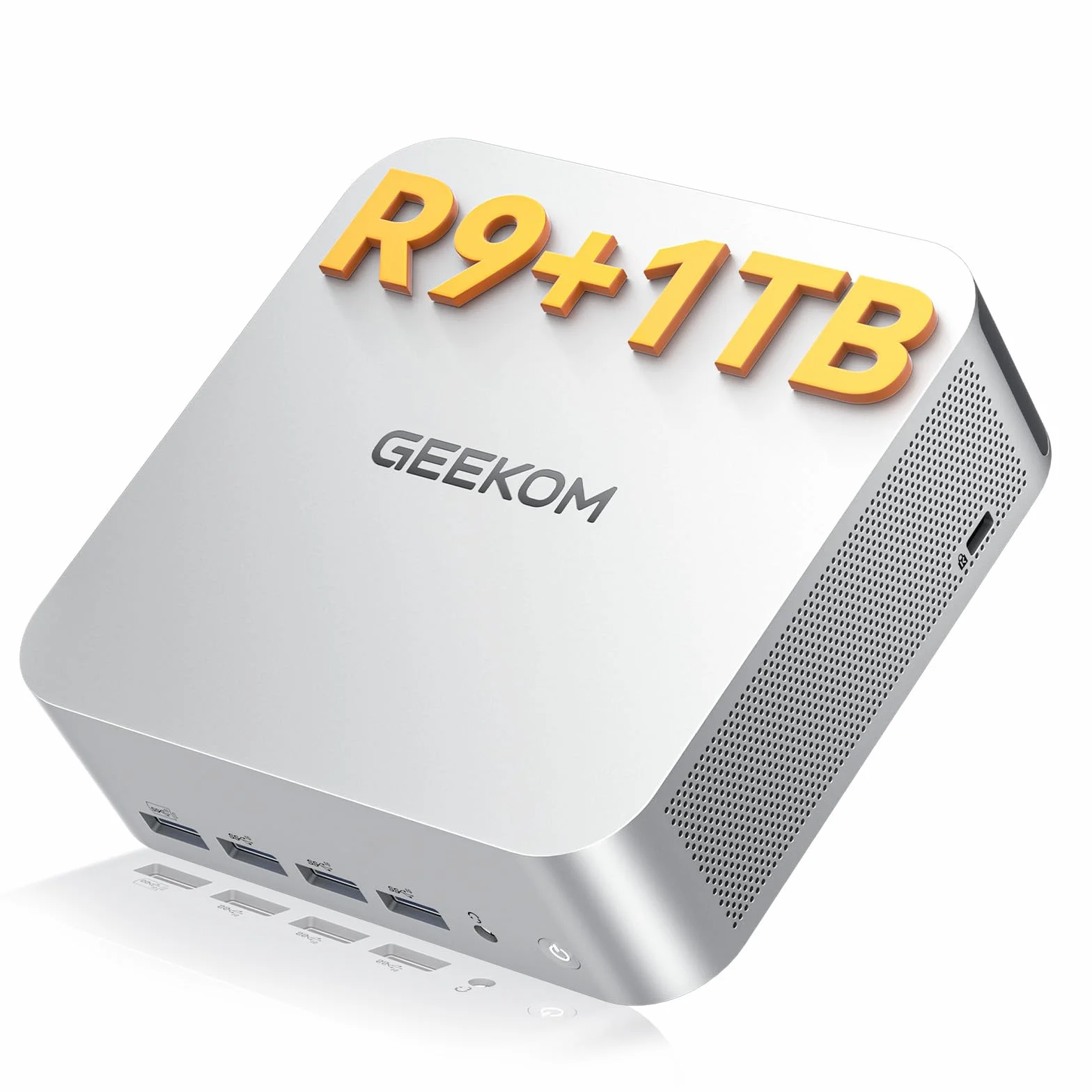 GEEKOM AI Mini PC A7Max 2026 Edition AMD Ryzen 9 7940HS Radeon 780M 1To SSD 16Go DDR5 RAM 2x2.5GbE USB4 Windows 11 Pro