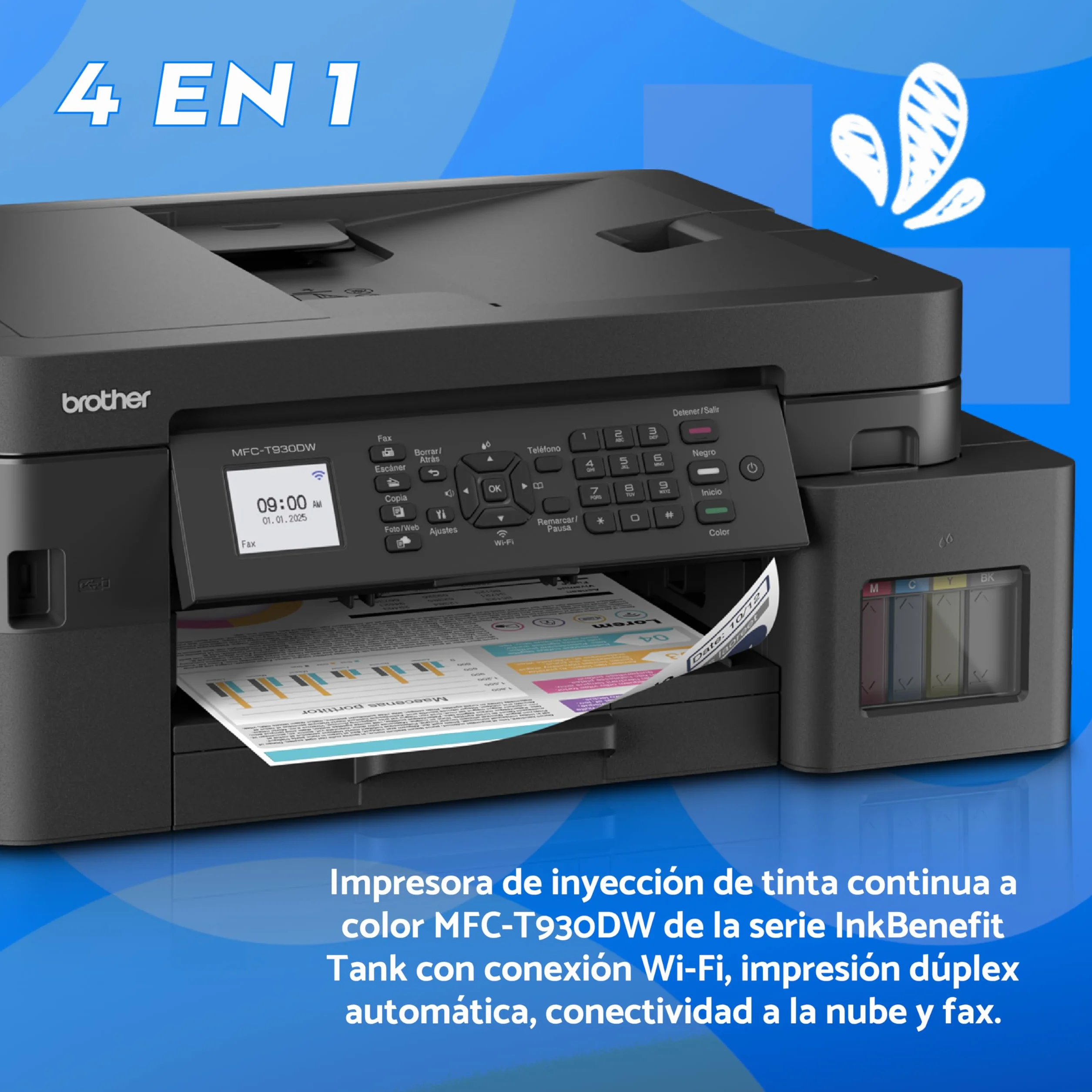 Brother MFC-T930DW Réservoir Multifonction InkBenefit