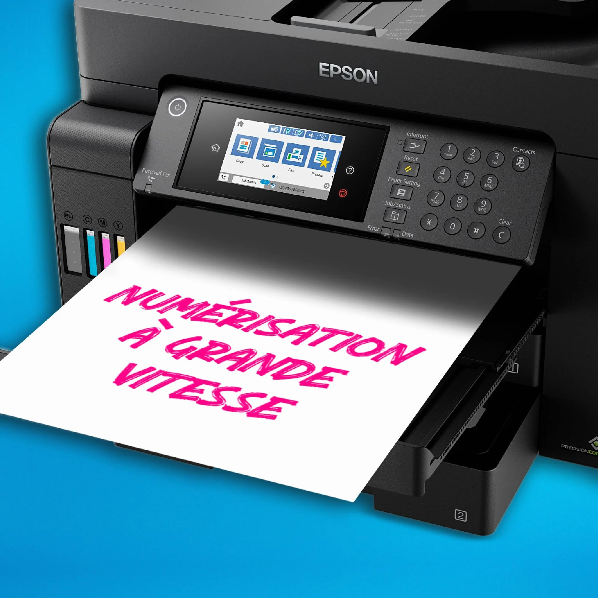 Epson EcoTank ET-16600 Imprimante A3+ Wi-Fi Fax Réservoirs d'encre