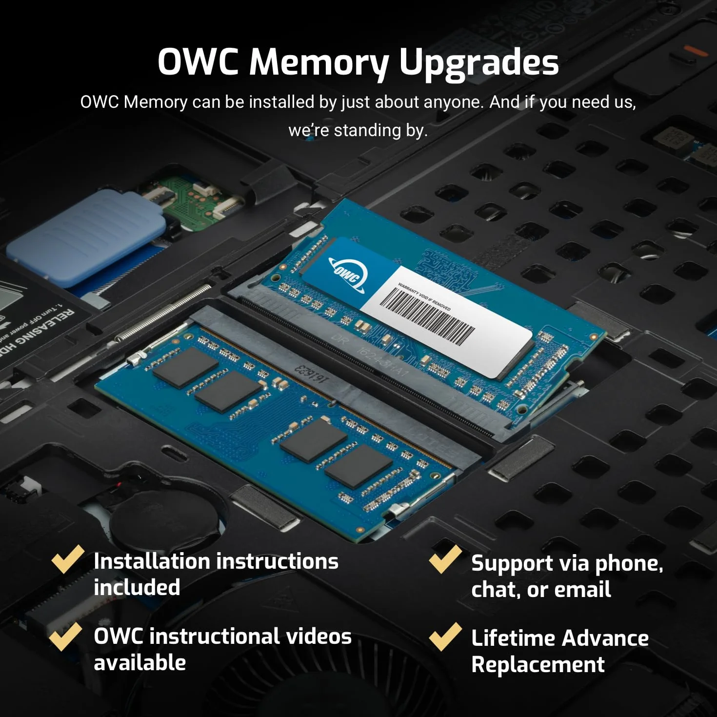 OWC 8 Go (2 X 4 Go) PC8500 DDR3 1066 MHz 204 Broches Memory Upgrade Kit pour MacBook Pro