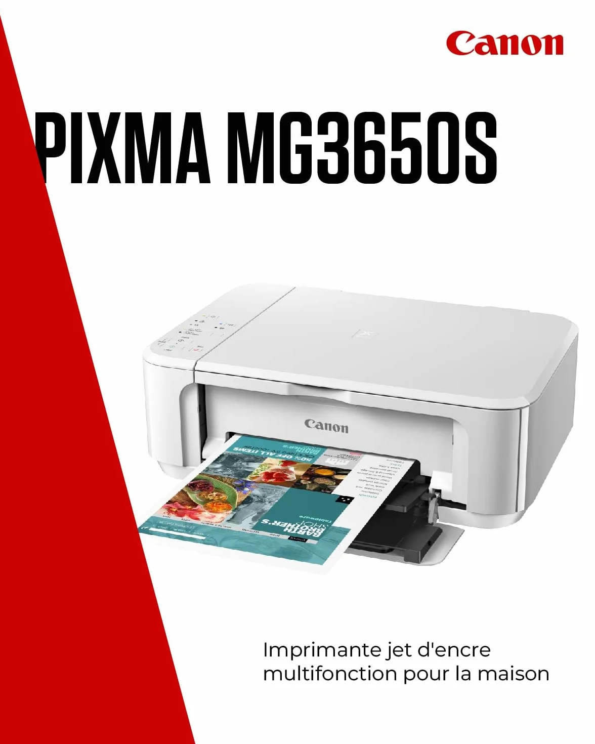 Canon PIXMA MG3650S Imprimante Tout-en-Un sans Fil pour la Maison