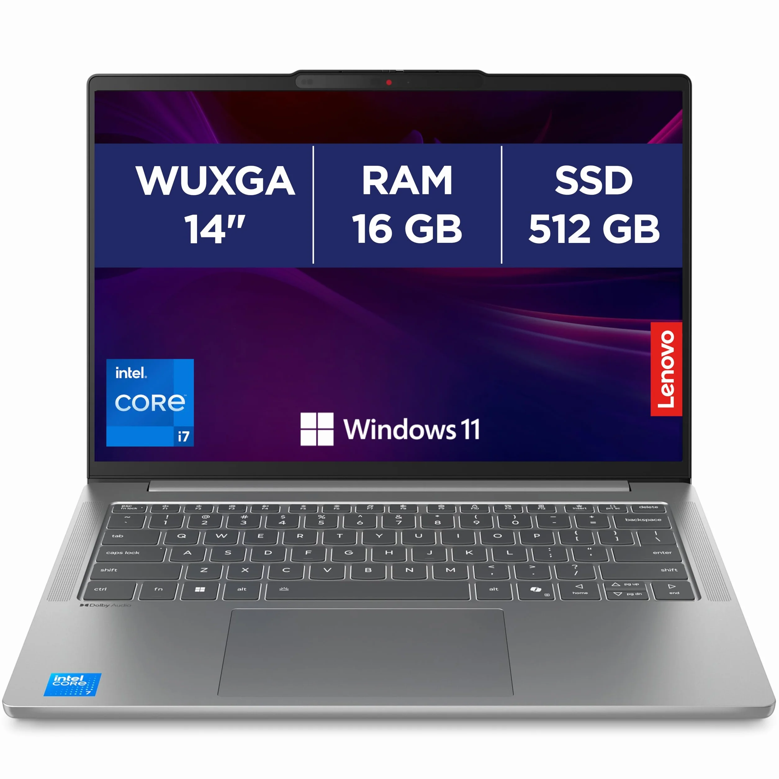 Lenovo IdeaPad Slim 5 14IRH10 Ordinateur Portable 14'' WUXGA Intel Core i7-13620H RAM 16Go SSD 512Go Windows 11 Home Clavier AZERTY Gris