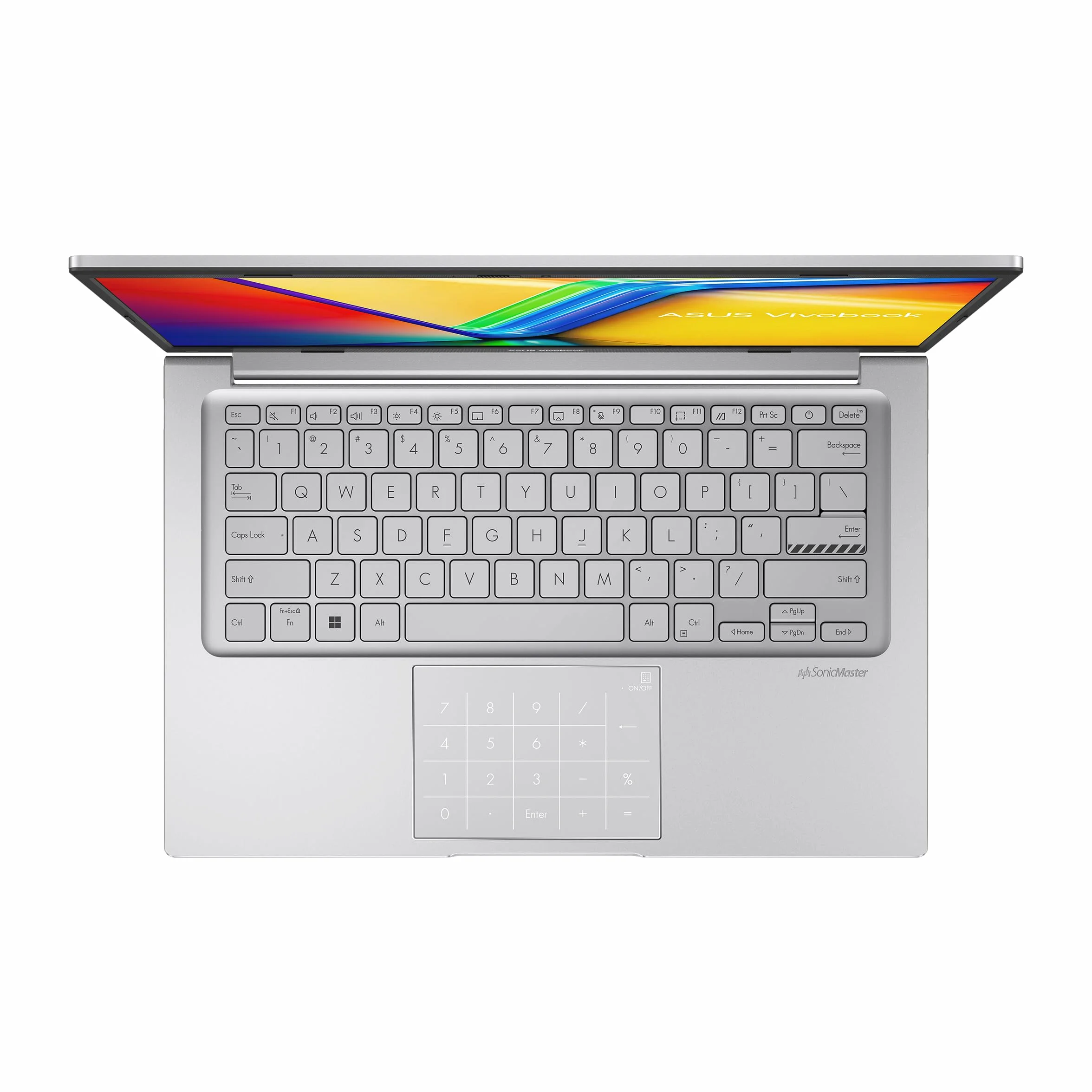 ASUS Vivobook 14 X1404VA PC Portable 14" FHD Intel Core i5-120U 16Go DDR5 512Go SSD Windows 11 Home Clavier AZERTY