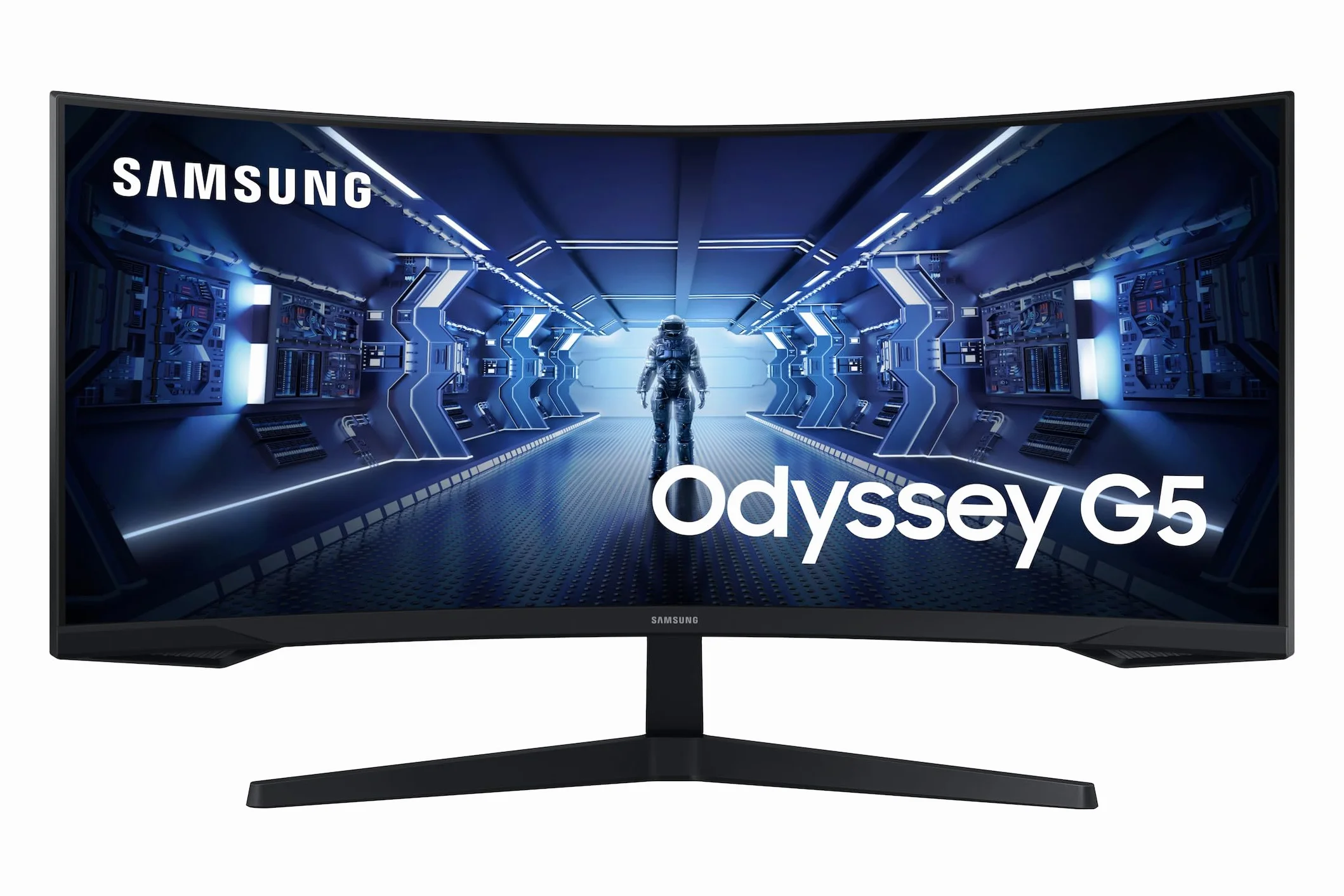 Samsung Odyssey G5 34" Ecran PC Gaming Incurvé 1000R VA UHD 3440x1440 165Hz 1ms Noir