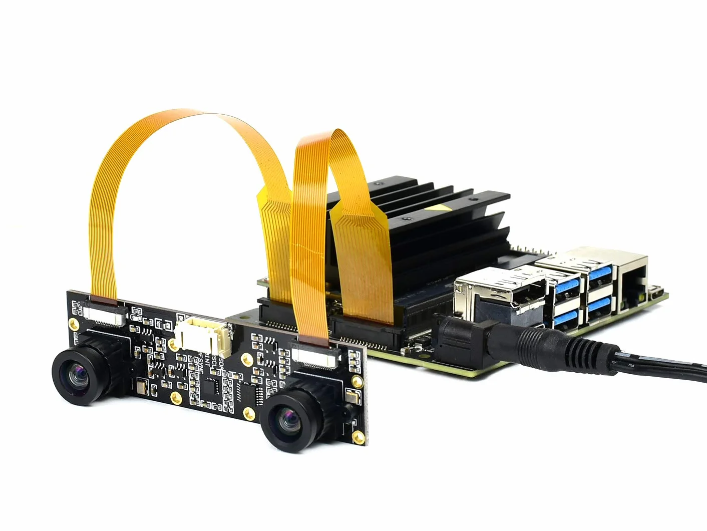 Waveshare IMX219-83 Stereo Camera 8MP Binocular Module Depth Vision for Jetson Nano B01 Raspberry Pi 5/4/CM4