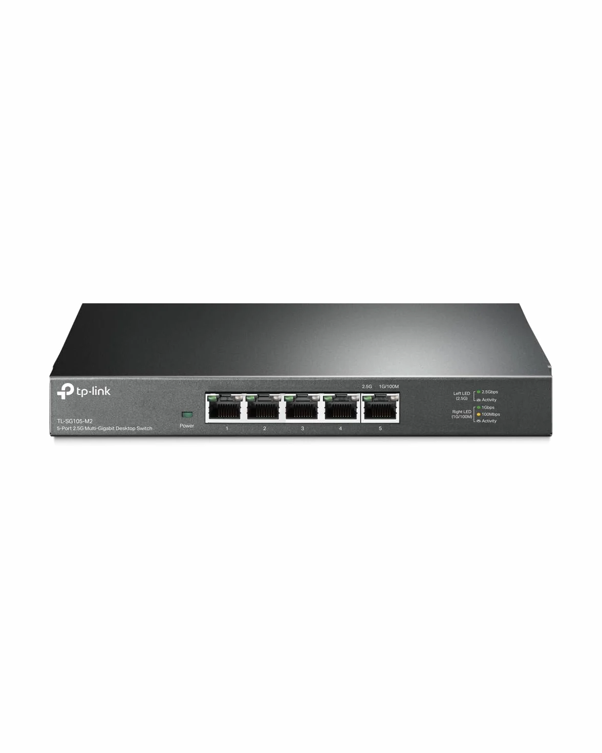 TP-Link Switch 2.5 Gigabit 5 Ports Métal Silencieux TL-SG105-M2