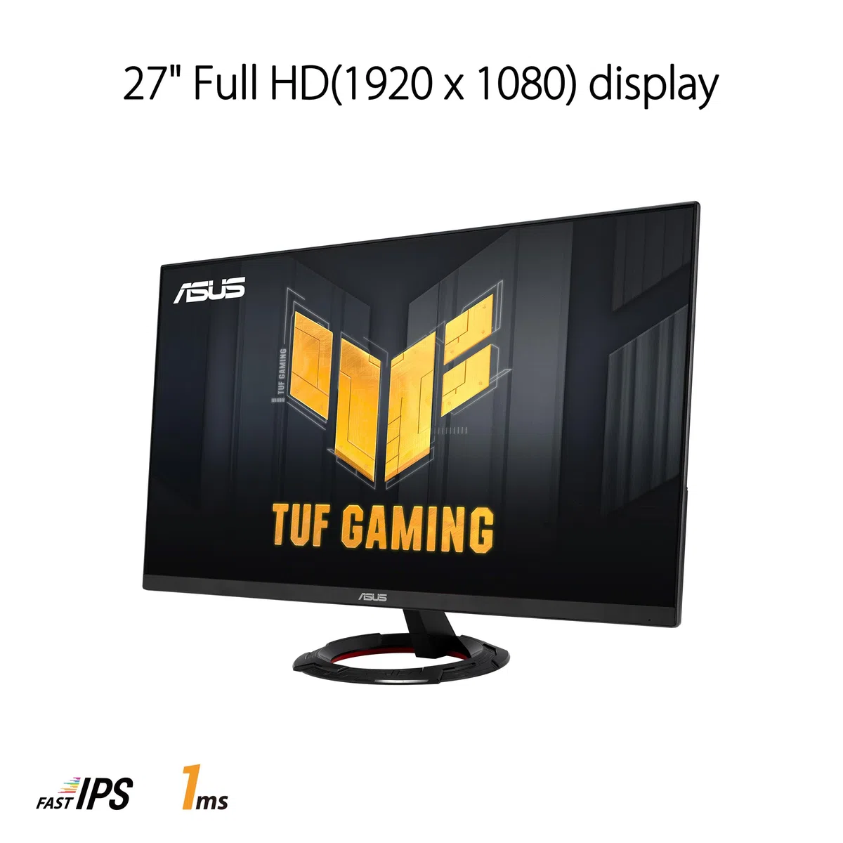 ASUS Moniteur de Gaming TUF Gaming VG279Q3R – 27 Pouces, Full HD (1920x1080), 180 Hz, Fast IPS, Extreme Low Motion Blur, 1ms (GTG), FreeSync, Variable Overdrive, 100 purcent Srgb