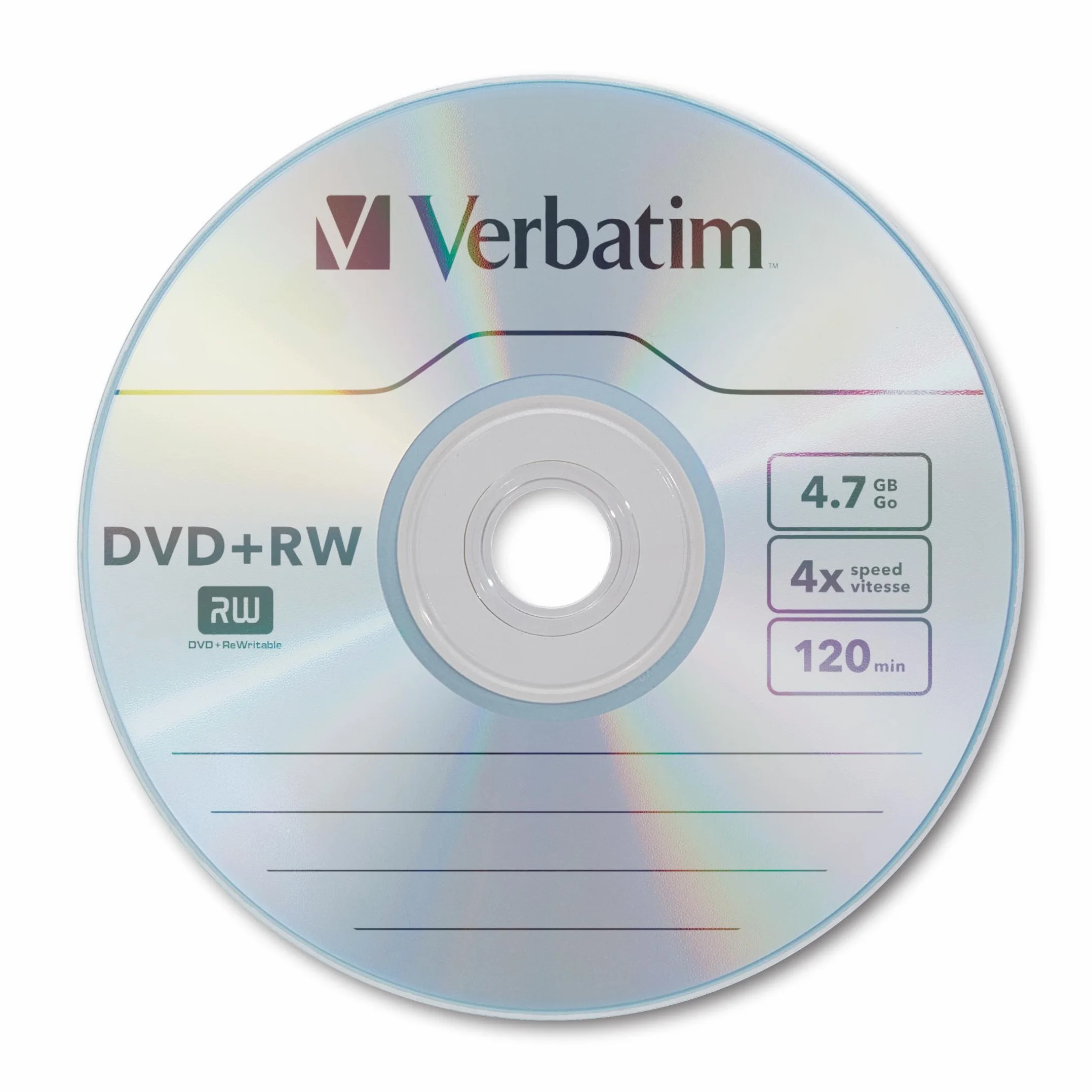 Verbatim DVD+RW 4.7GB 4X 30pk Spindle