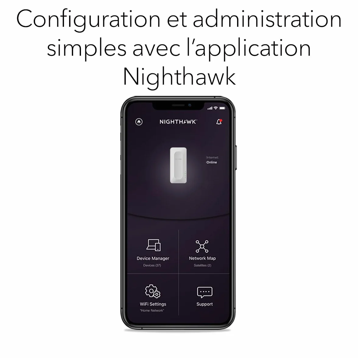 NETGEAR Répéteur WiFi 6 Mesh EAX17, Amplificateur AX3000, 3 Gbps, Couvre 140 m²