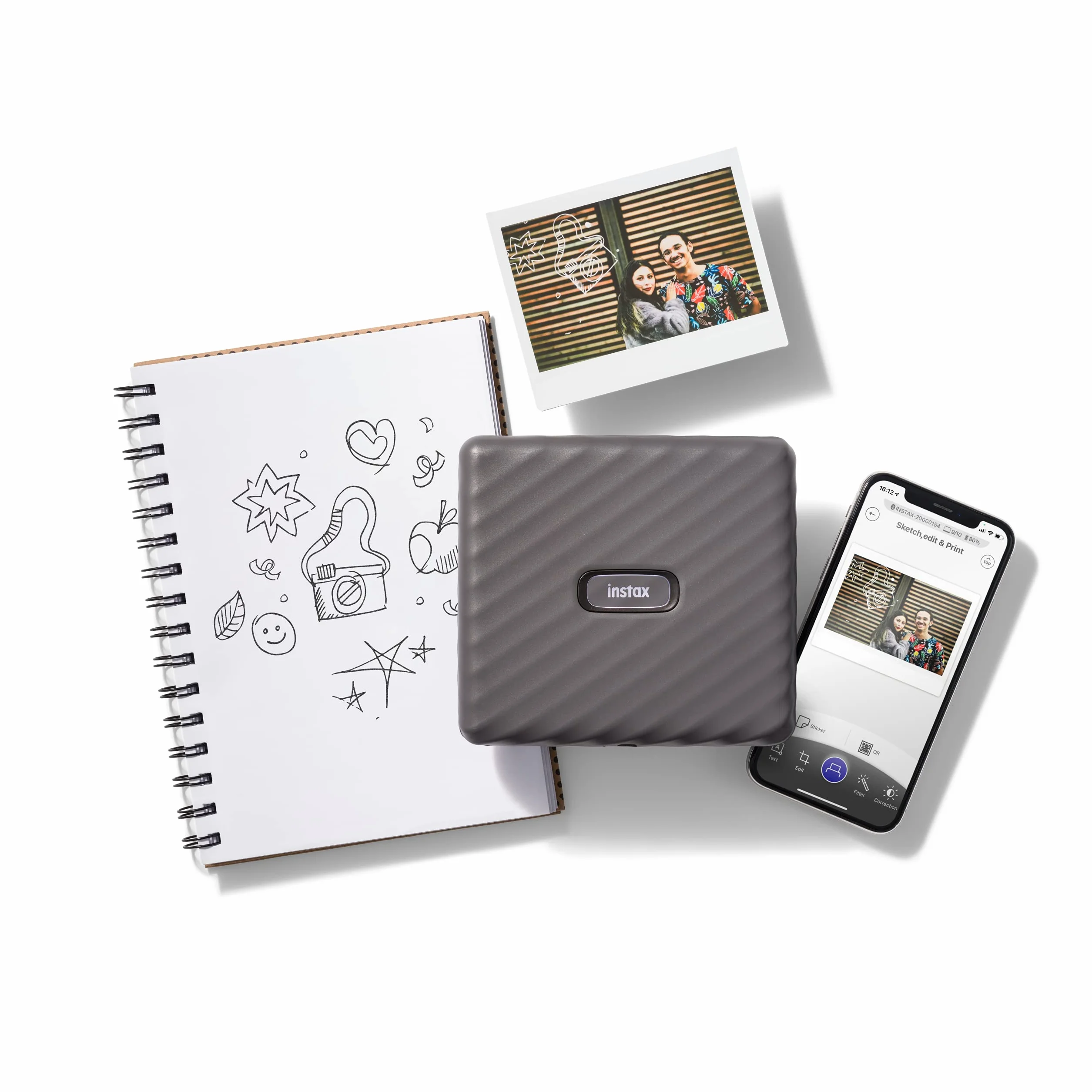 Instax Wide Link Gray