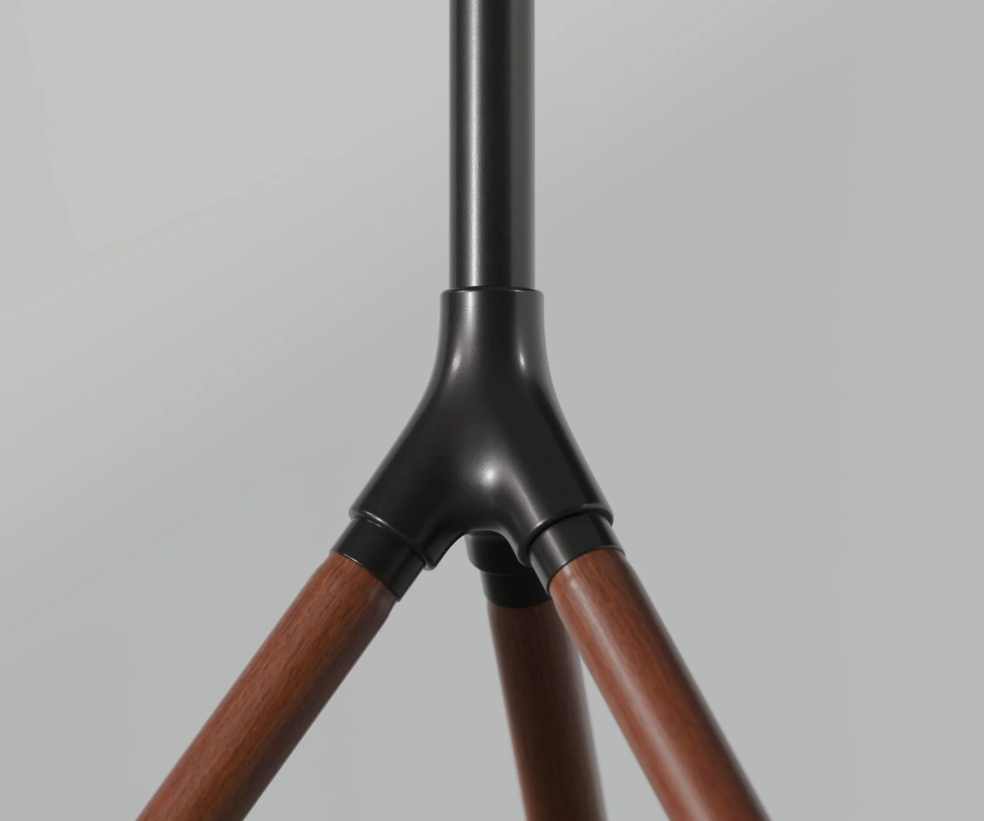 JAPANNEXT Support Trépied Bois pour TV & Écran 32-65 Pouces Charge Max 35 kg Hauteur & Pivot Réglable JN-3265-TRIWOOD