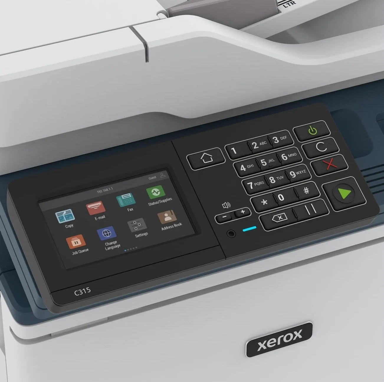 Xerox C315dni Imprimante Laser Multifonction A4 33ppm Couleur sans Fil Recto-Verso
