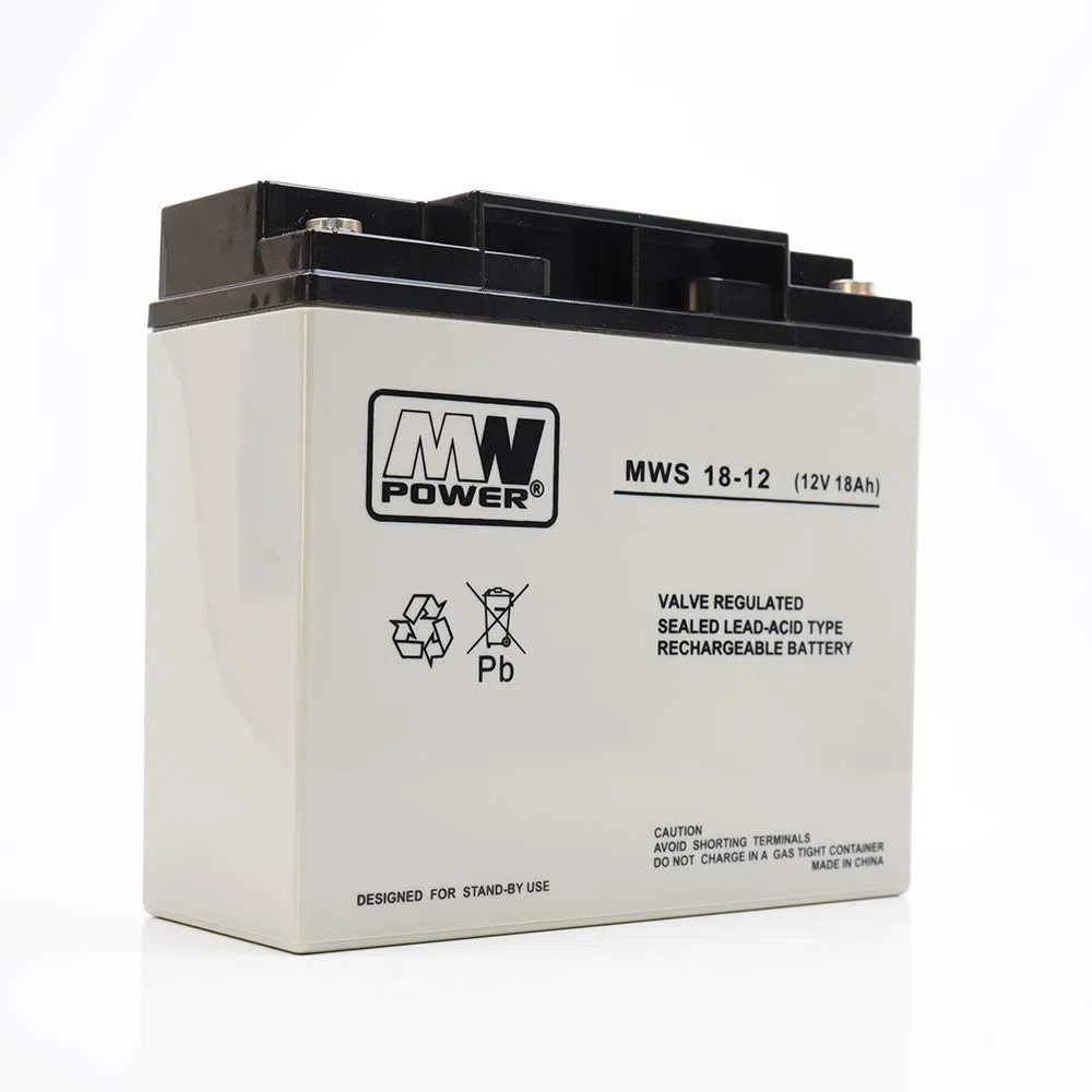 PNI PNI-ACC1812 MW 18-12S Bateria Gel 12V 18Ah Szary/Czarny
