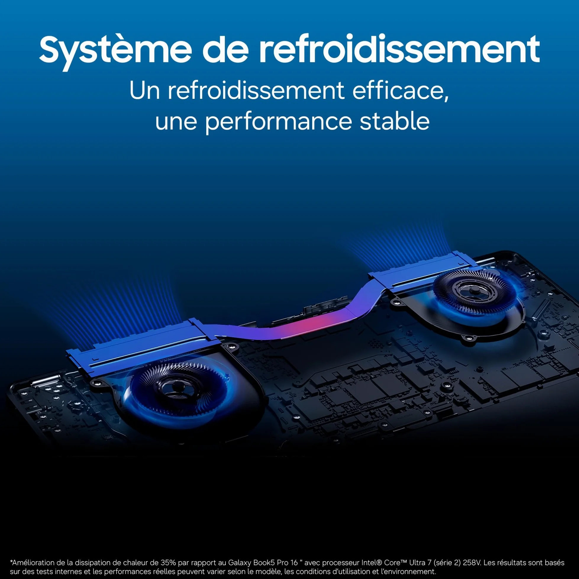 Samsung Galaxy Book6 Pro 14" PC Portable Copilot+ Intel Core Ultra 7 16 Go RAM 512 Go SSD Écran Tactile Dynamic AMOLED 2X Anthracite