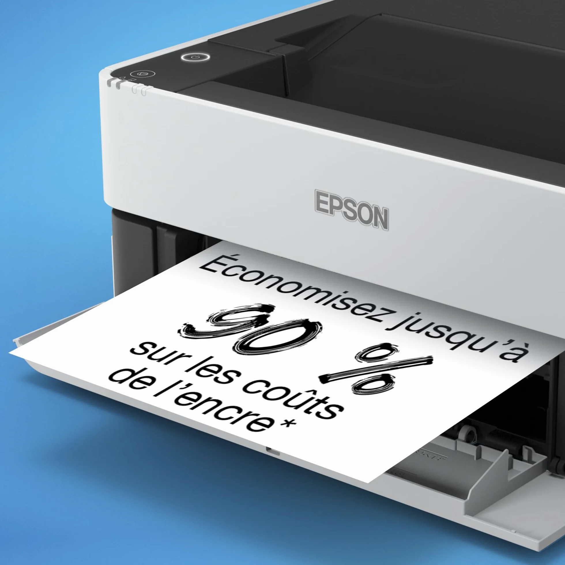 EPSON EcoTank ET-M1170 Imprimante jet d'encre monochrome A4 sans fil réservoir haute capacité 20ppm recto-verso Ethernet noir